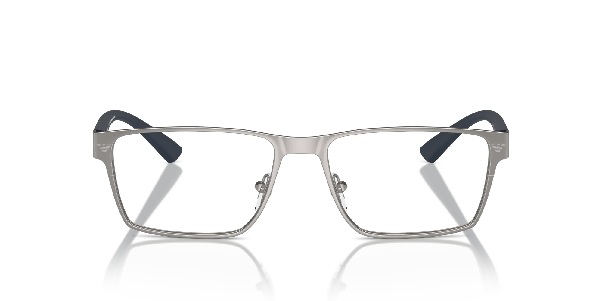 Emporio Armani EA1157 3003 Montature da vista Metallo Grigio Squadrata Normale - immagine 3