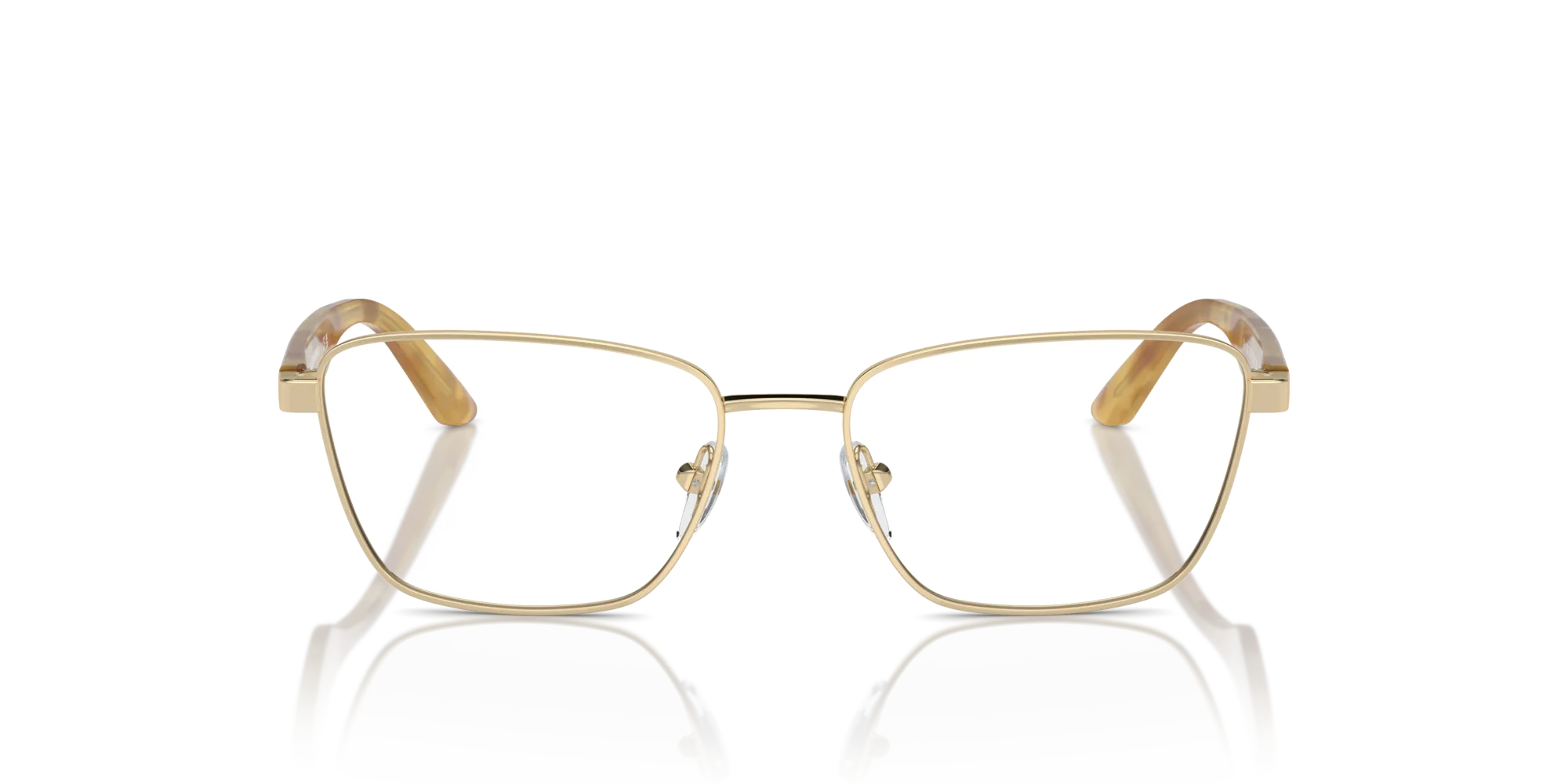 Emporio Armani EA1156 3013 Montature da vista Metallo Oro Geometrica Normale - immagine 3