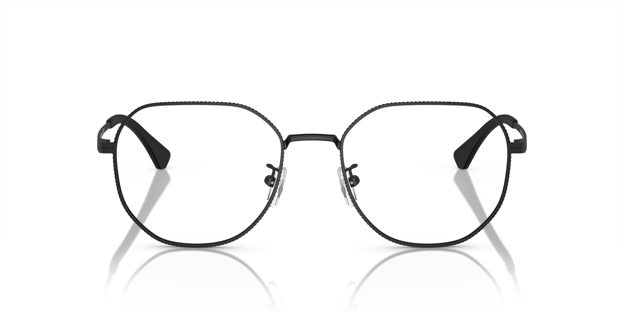 Emporio Armani EA1154D 3001 Montature da vista Metallo Nero Rotonda Normale - immagine 3