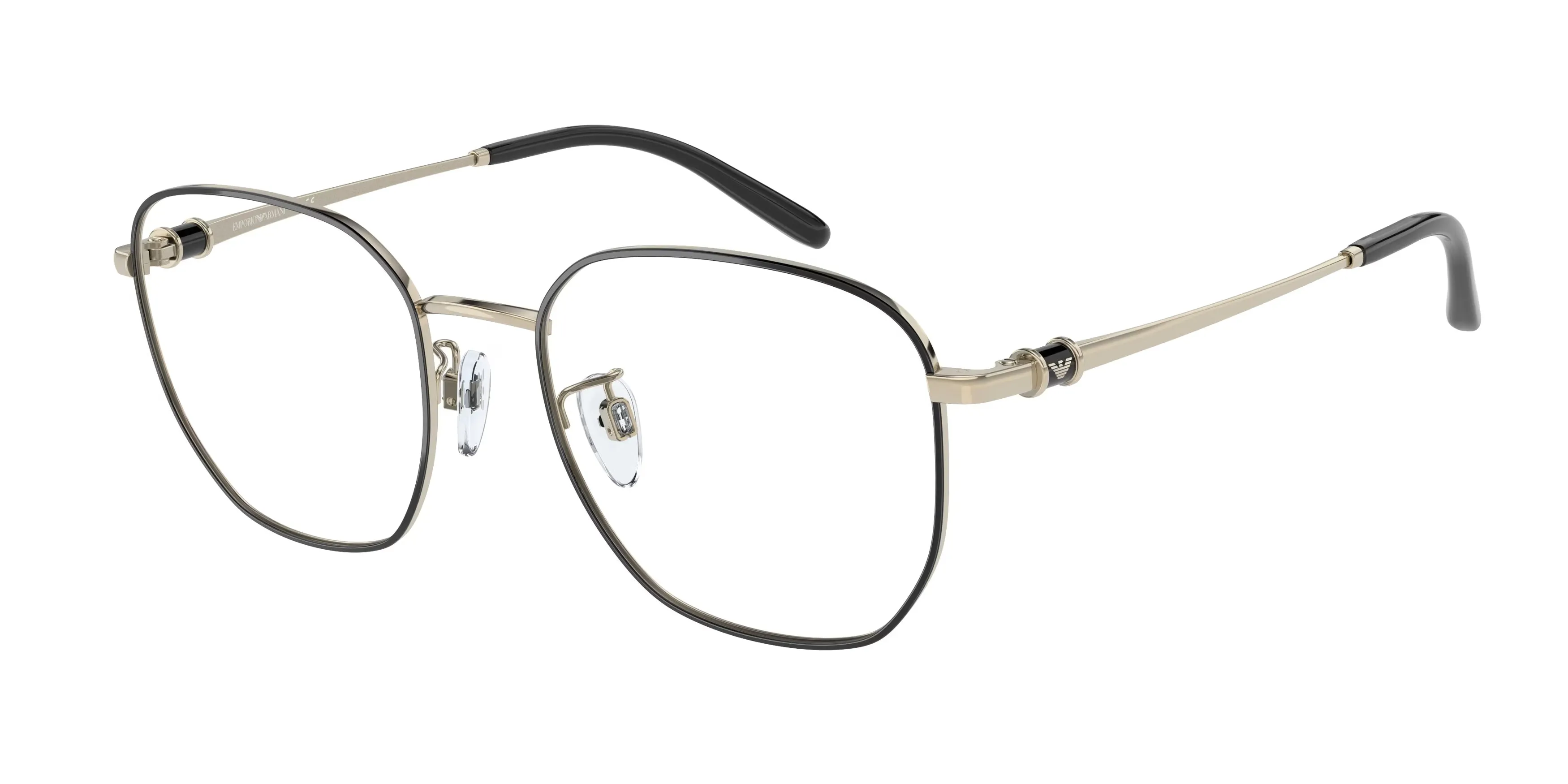 Emporio Armani EA1134D 3082 Montature da vista Metallo Oro Squadrata Normale - immagine 1