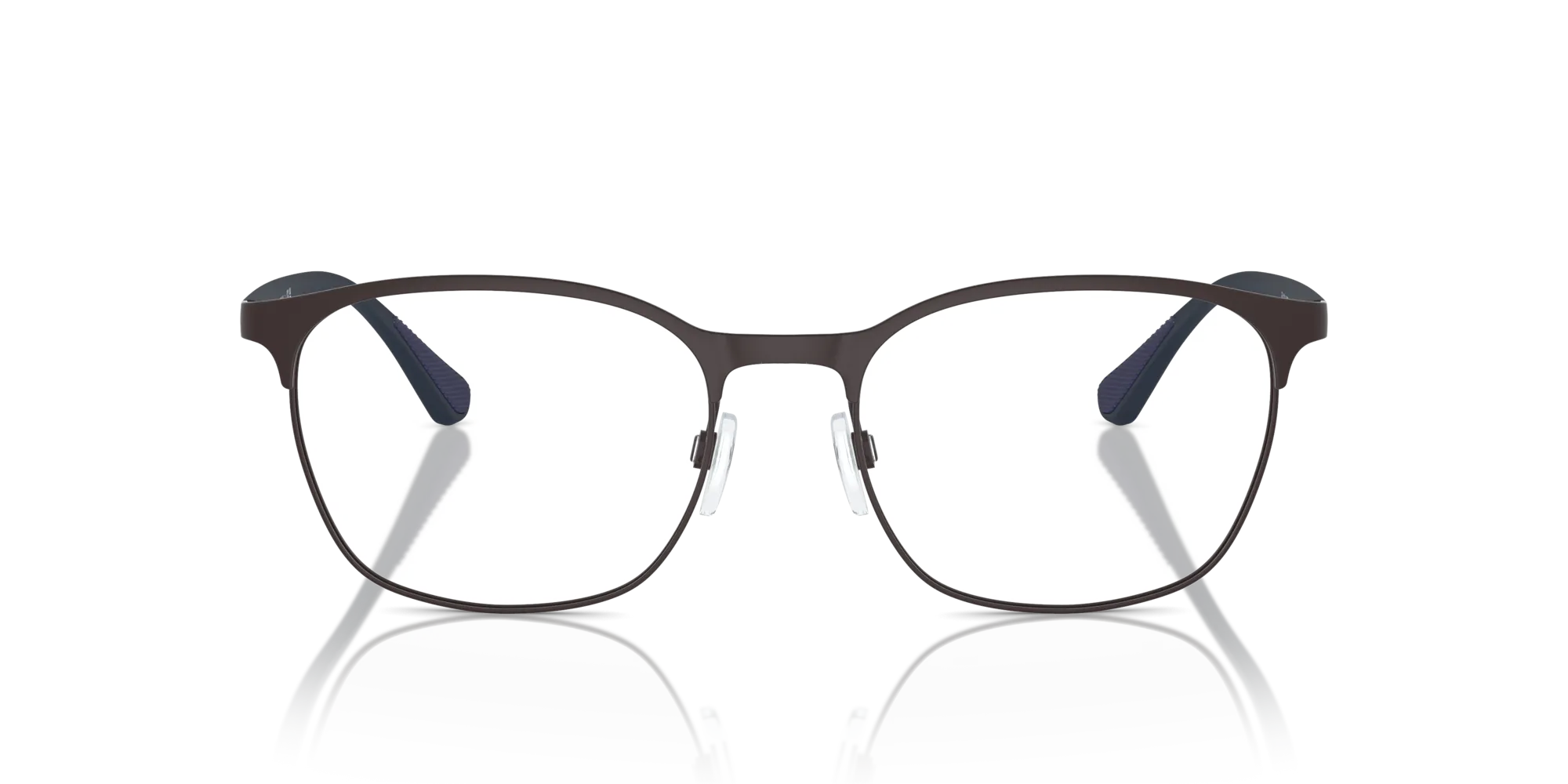 Emporio Armani EA1114 3380 Montature da vista Metallo Marrone Trasparente Rotonda Normale - immagine 3