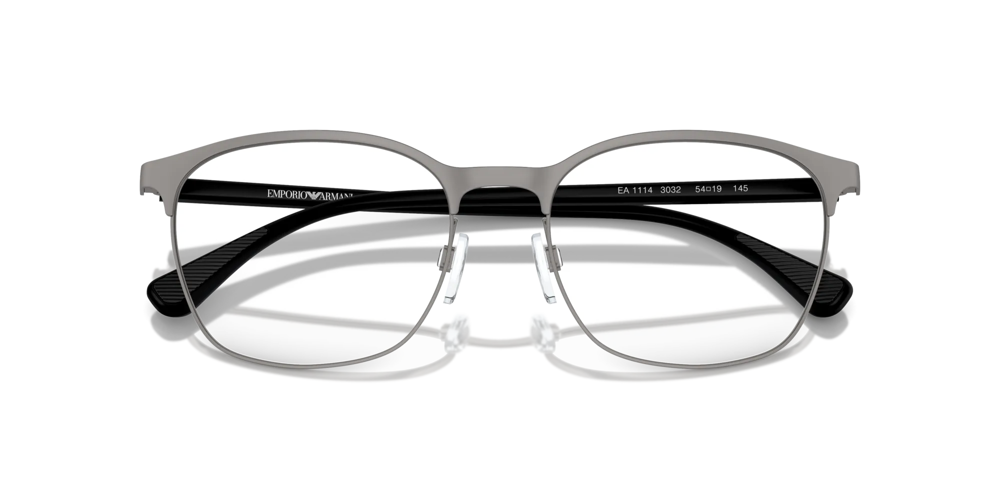 Emporio Armani EA1114 3032 Montature da vista Metallo Grigio Rotonda Normale - immagine 2