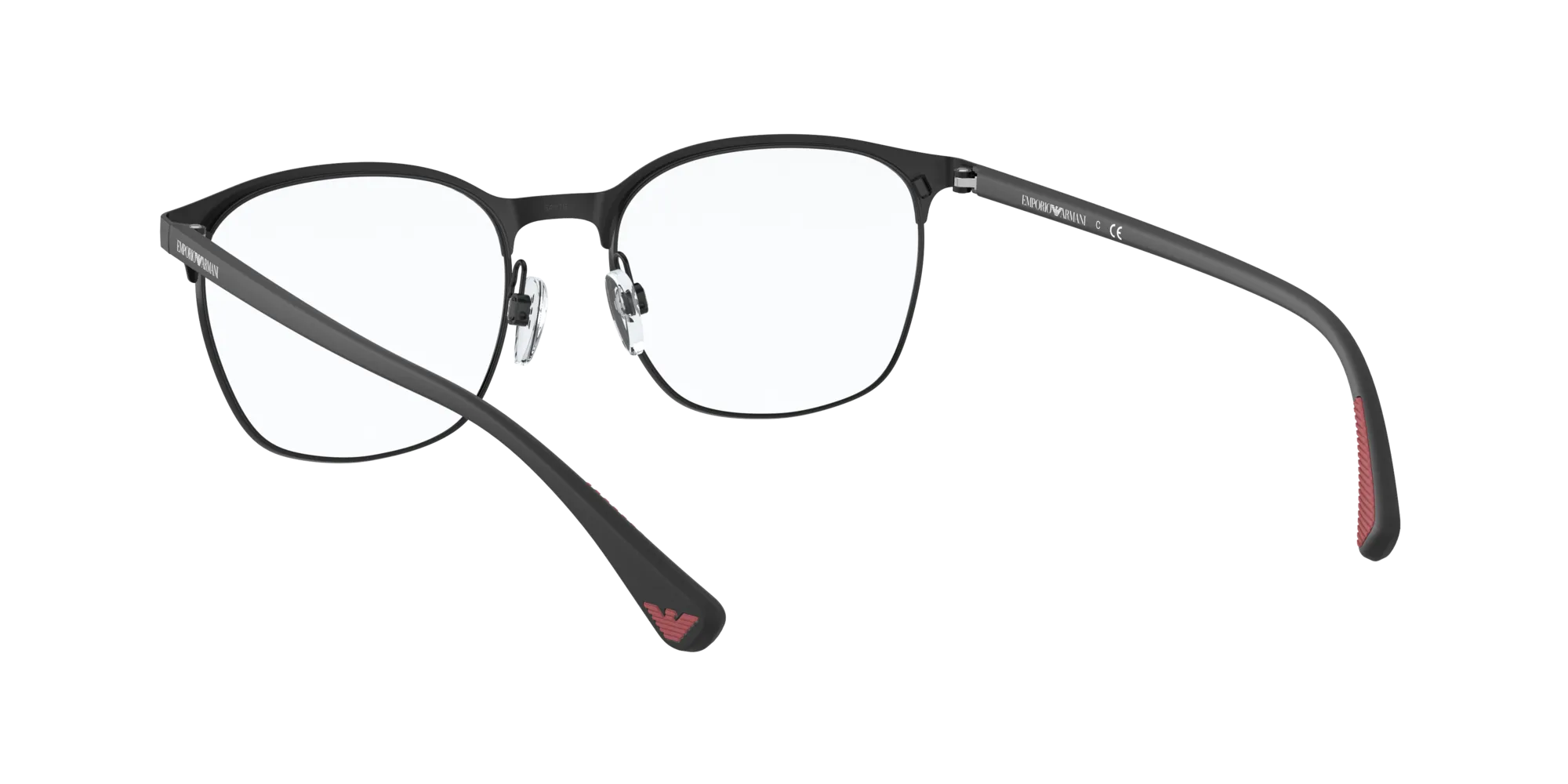 Emporio Armani EA1114 3001 Montature da vista Metallo Nero Rotonda - immagine 4