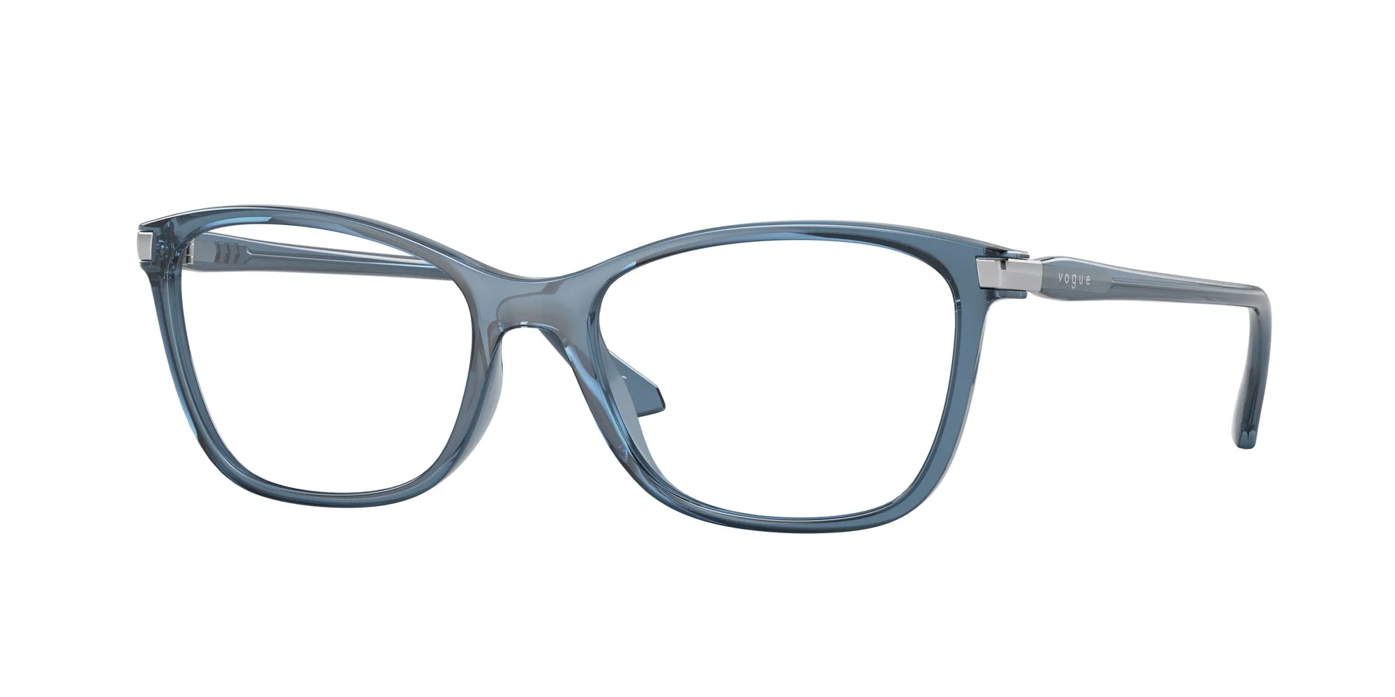 VOGUE EYEWEAR VO5378 2986 Montature da vista Iniettato Blu Trasparente Pillow Normale - immagine 1