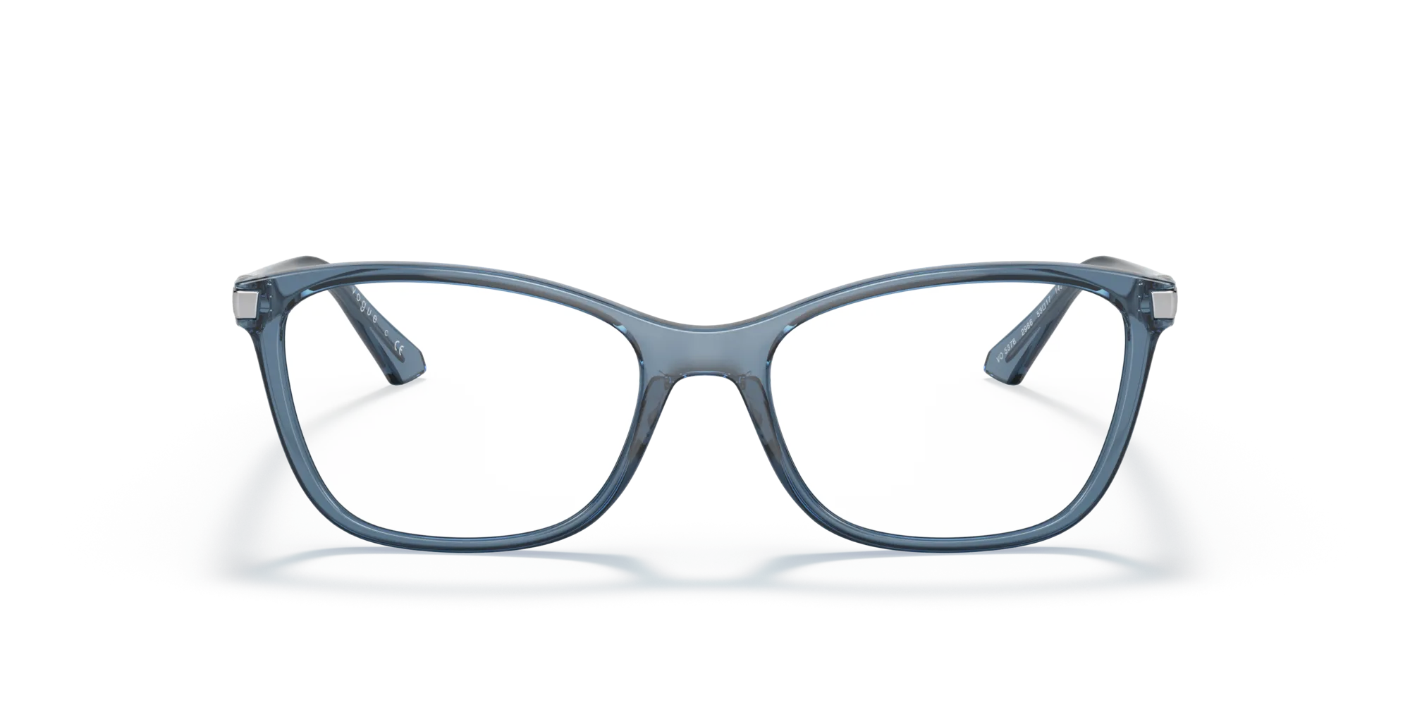 VOGUE EYEWEAR VO5378 2986 Montature da vista Iniettato Blu Trasparente Pillow Normale - immagine 3