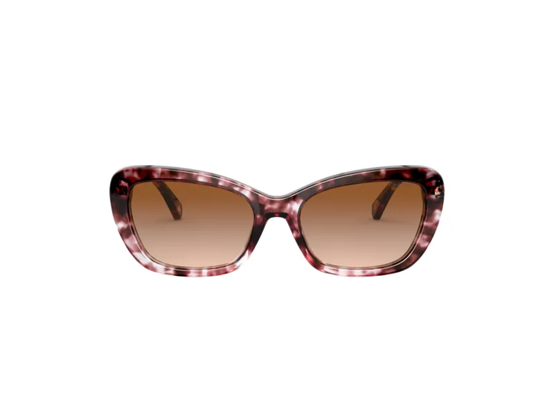 Ralph Lauren RA5264 584513 Occhiali da sole Acetato Marrone Marrone Farfalla Normale Sfumato - immagine 2