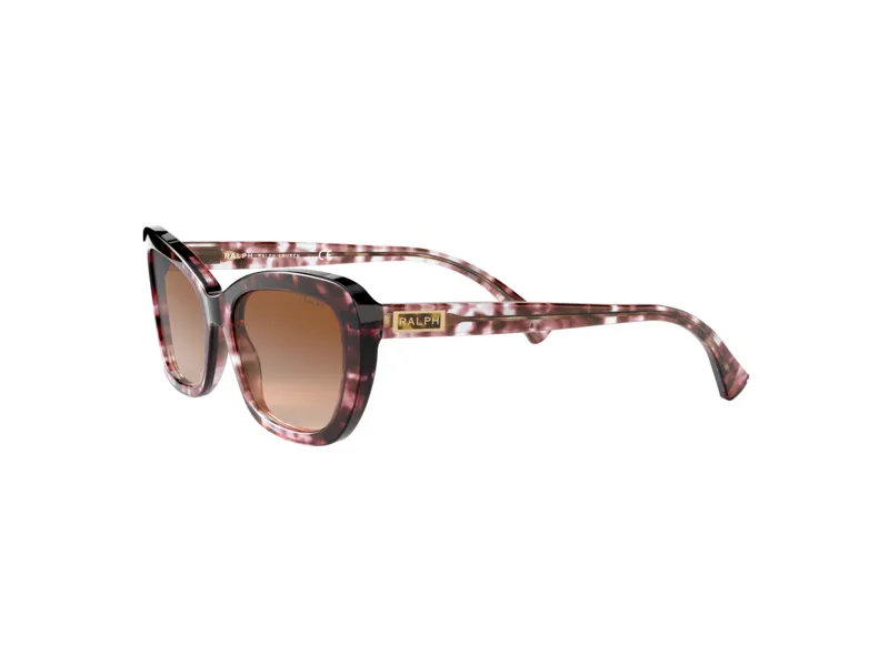 Ralph Lauren RA5264 584513 Occhiali da sole Acetato Marrone Marrone Farfalla Normale Sfumato - immagine 3