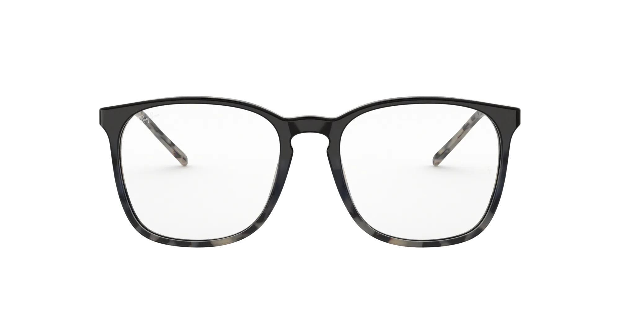 Ray - Ban RX5387 5872 Montature da vista Acetato Tartaruga Trasparente Squadrata Normale - immagine 2