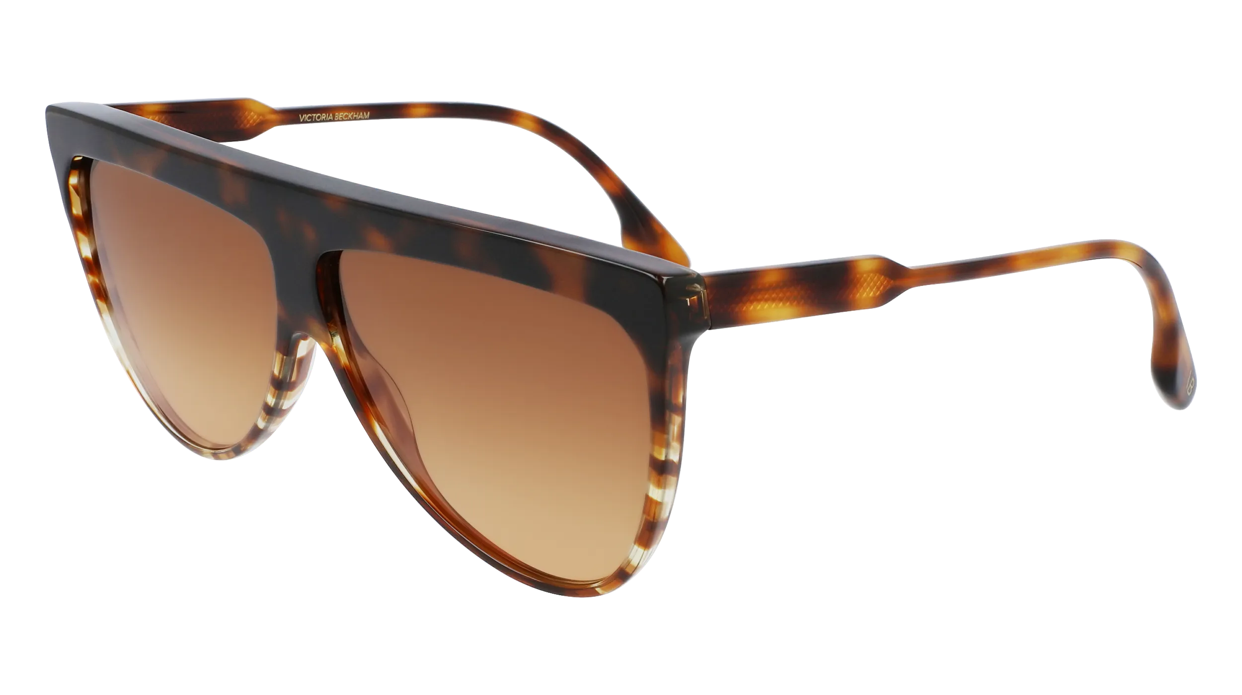 Victoria Beckham VB619S 211 Occhiali da sole Acetato Havana Marrone Pilot Normale Fotocromatiche - immagine 1
