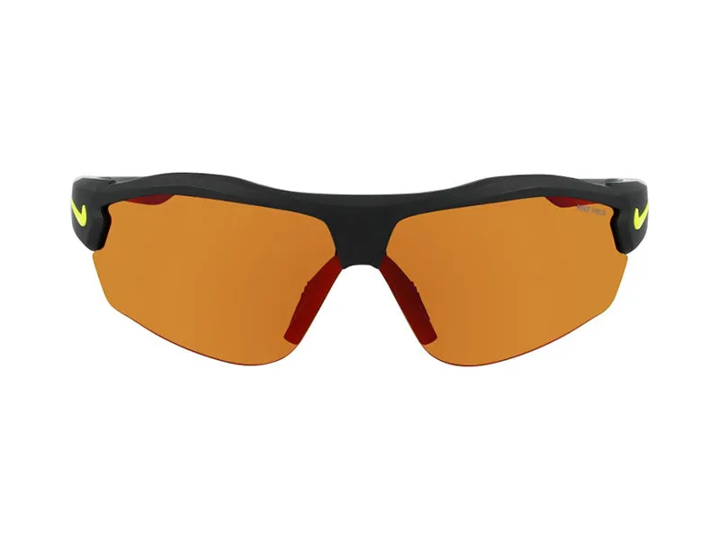Nike NIKE SHOW X3 E DJ2032 013 Occhiali da sole Plastica Nero Marrone Squadrata - immagine 2