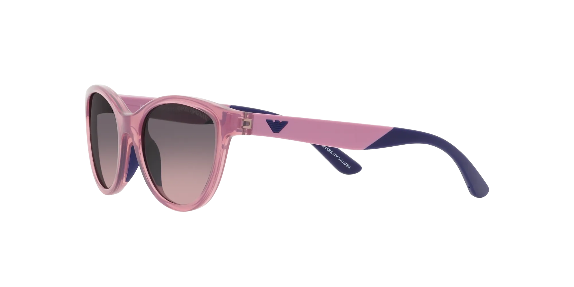 Emporio Armani EK4003 537646 Occhiali da sole Iniettato Viola Rosa Cat Eye Normale Sfumato - immagine 4