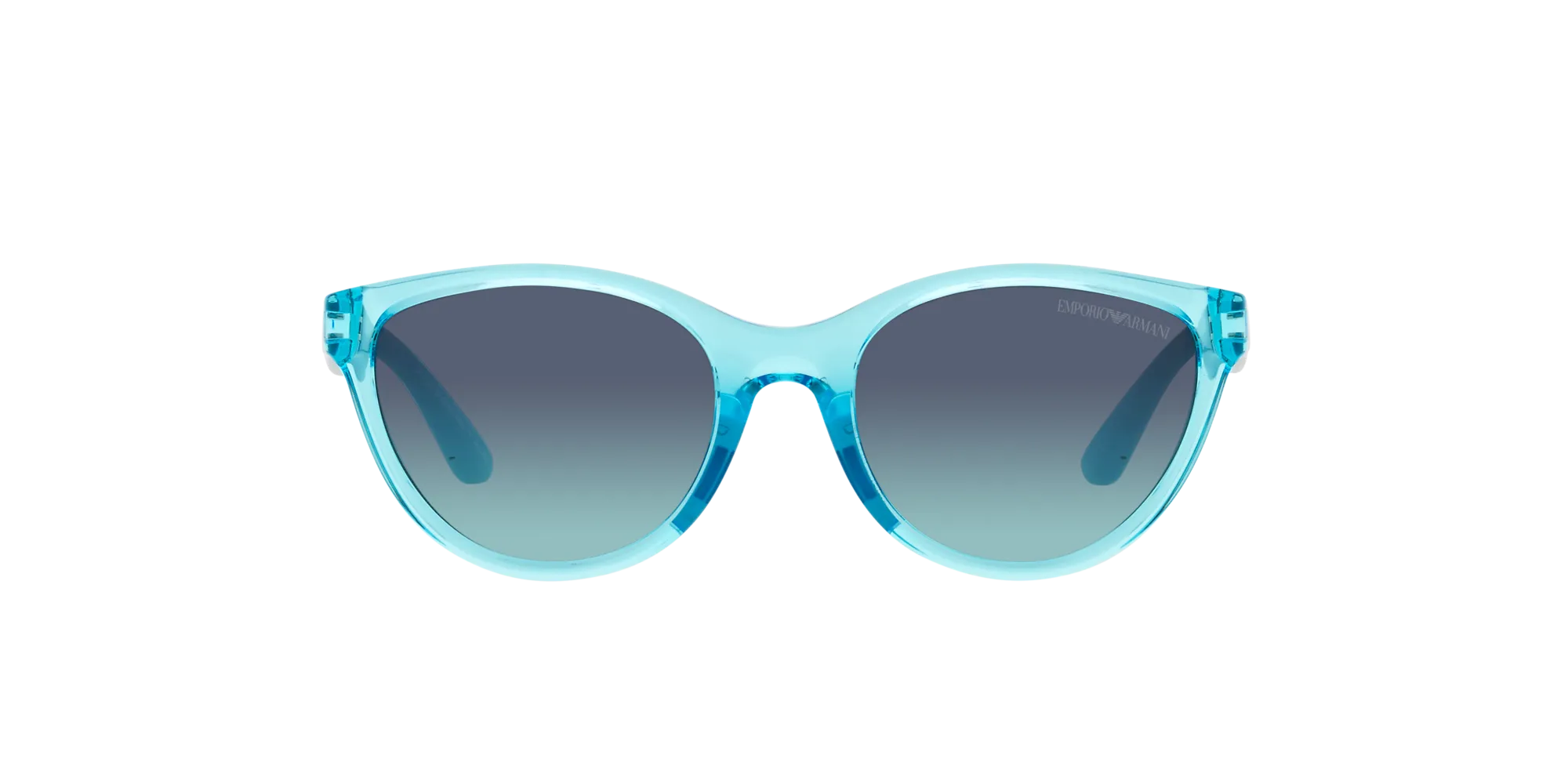 Emporio Armani EK4003 53584S Occhiali da sole Iniettato Blu Blu Cat Eye Normale Sfumato - immagine 2