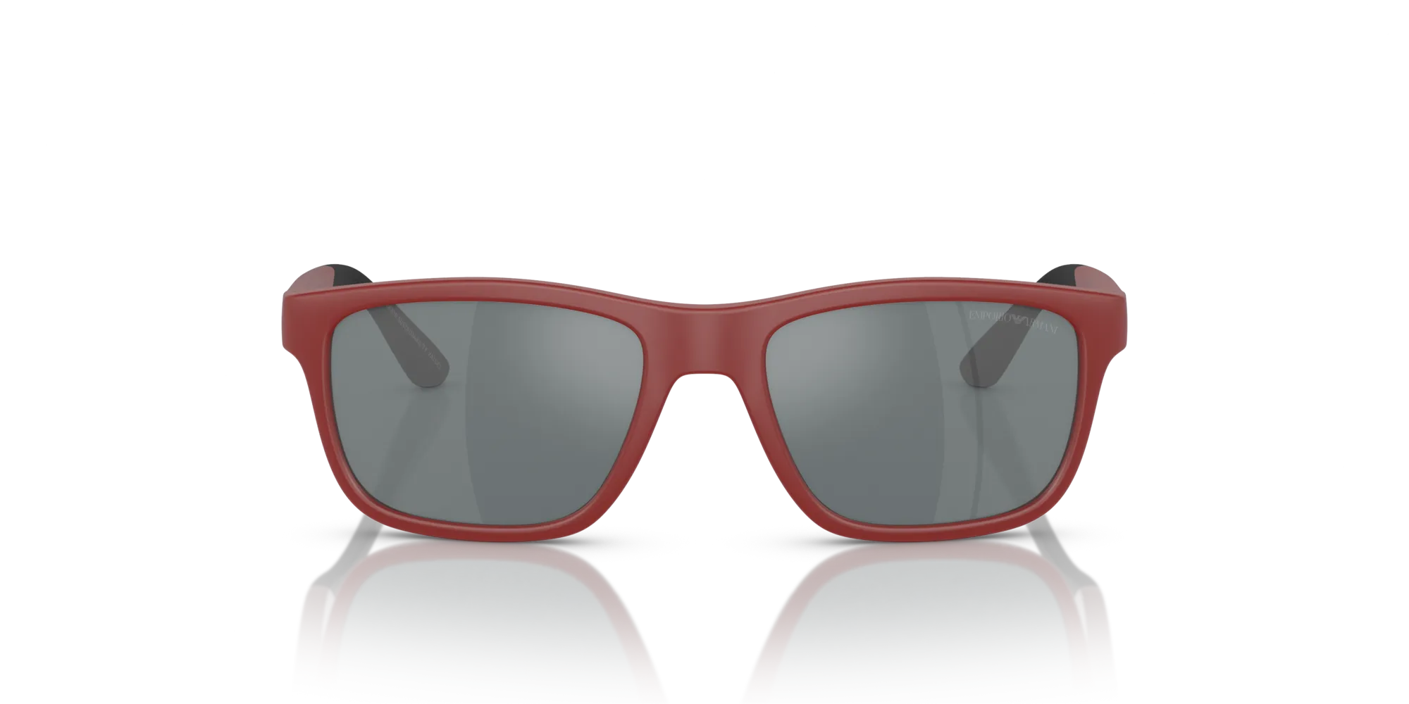 Emporio Armani EK4002 54626G Occhiali da sole Iniettato Rosso Grigio Pillow Specchiate Specchiato - immagine 3