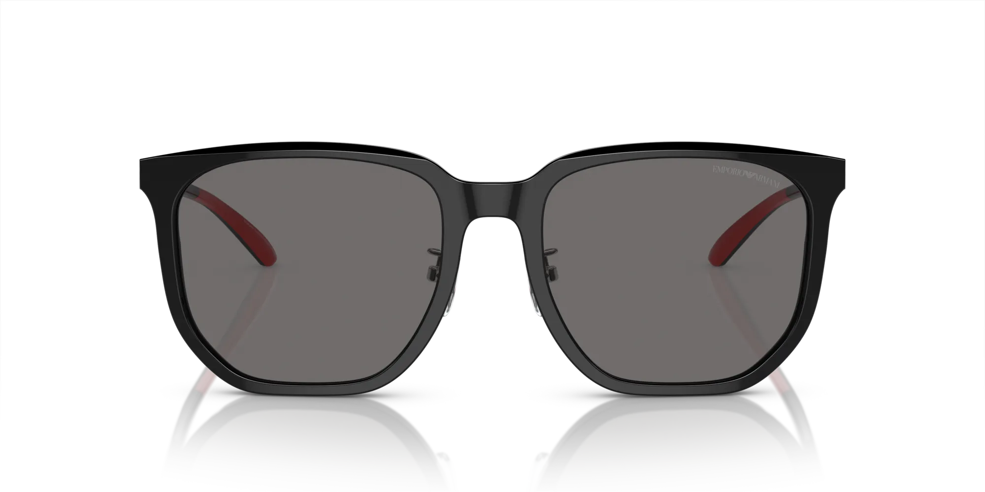 Emporio Armani EA4215D 501781 Occhiali da sole Acetato Nero Grigio Squadrata Polarizzata - immagine 3