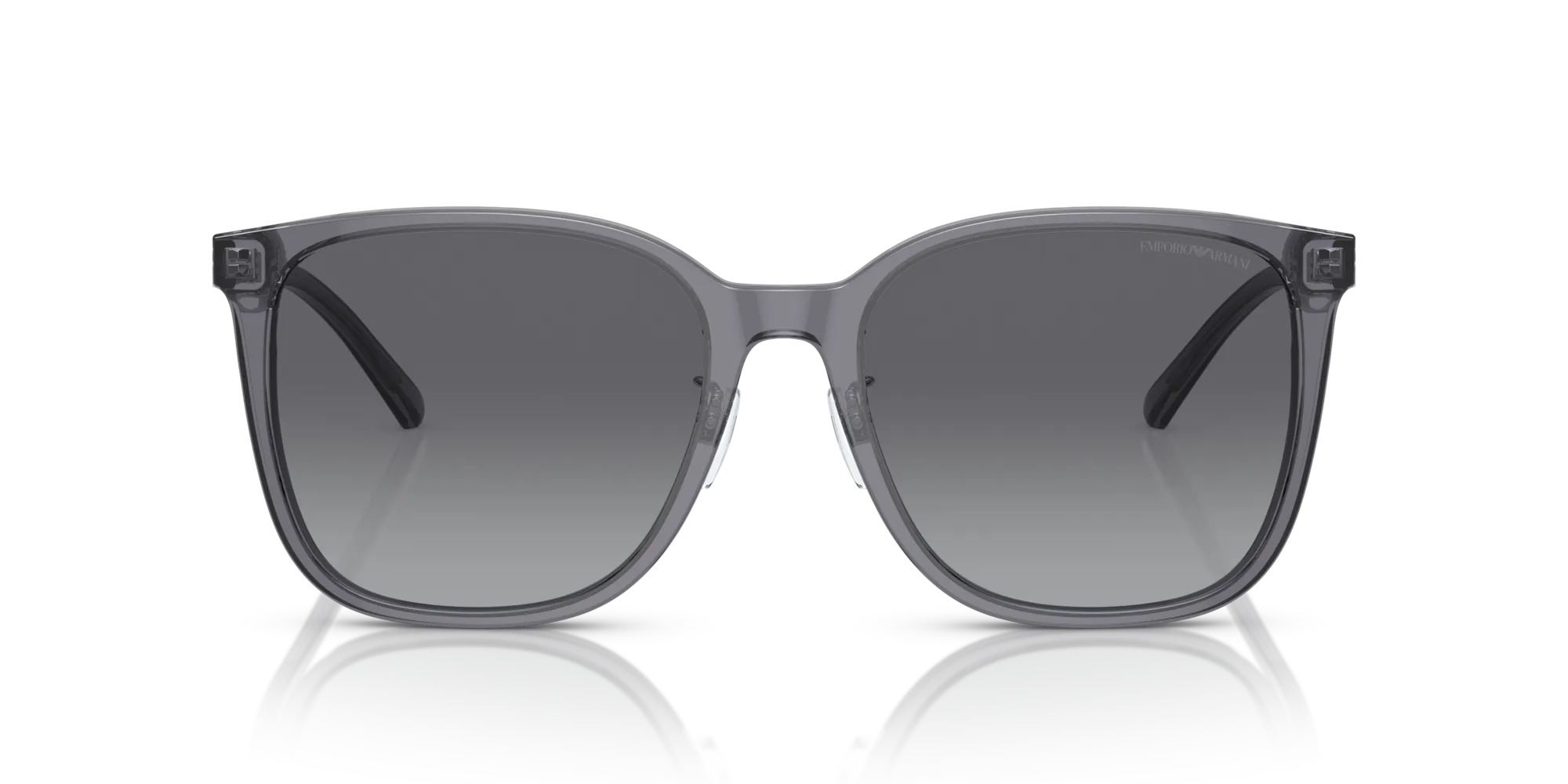 Emporio Armani EA4206D 5029T3 Occhiali da sole Acetato Grigio Grigio Pillow Polarizzata Sfumato - immagine 3