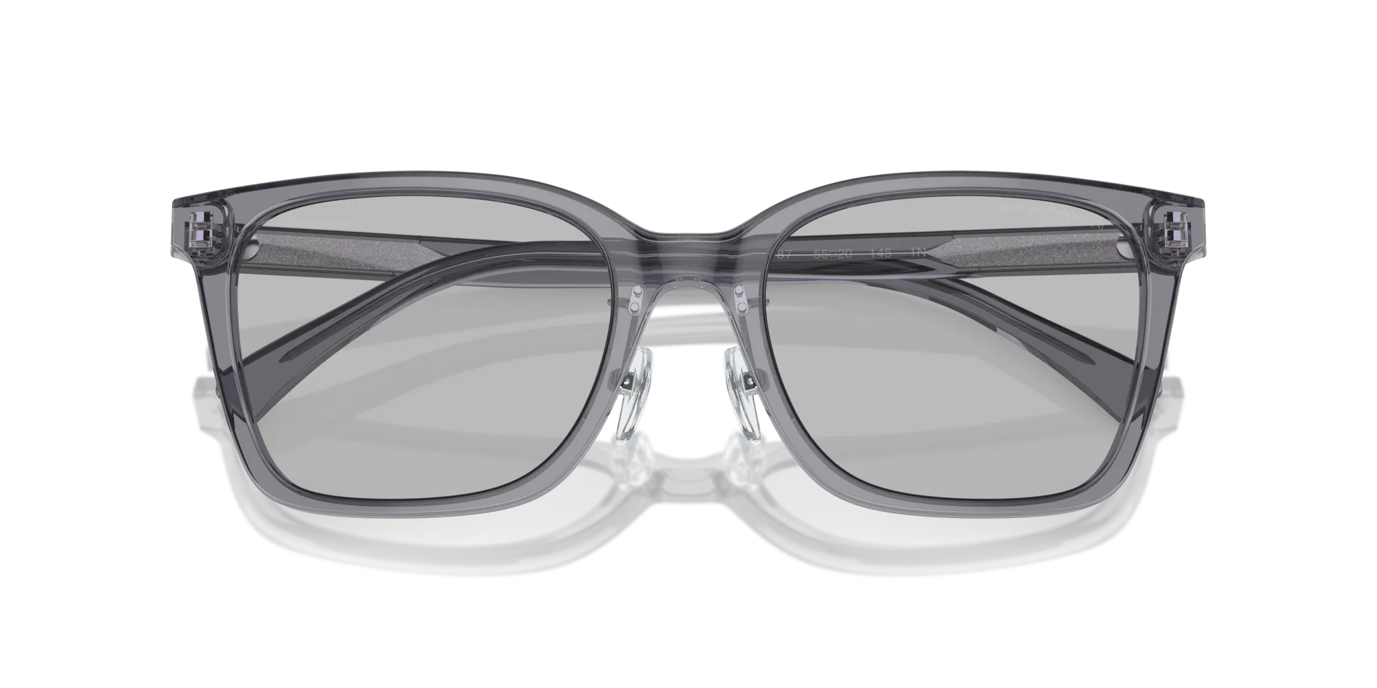 Emporio Armani EA4226D 502987 Occhiali da sole Acetato Grigio Grigio Squadrata Normale - immagine 2