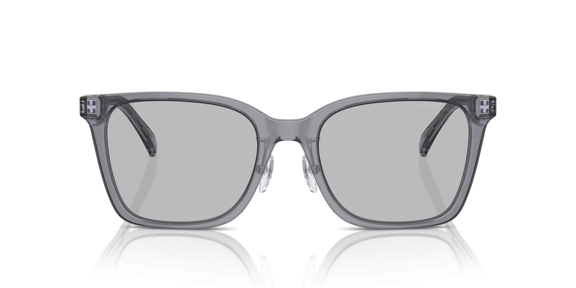 Emporio Armani EA4226D 502987 Occhiali da sole Acetato Grigio Grigio Squadrata Normale - immagine 3