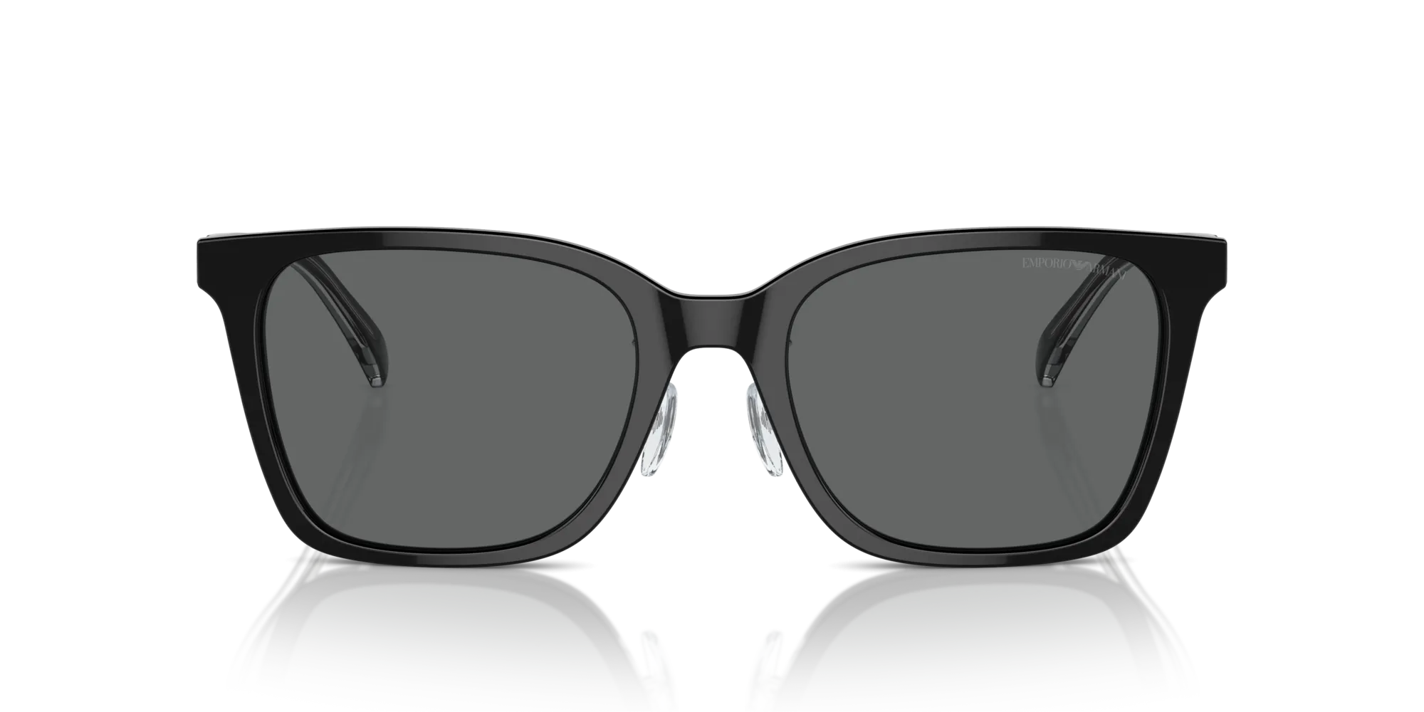 Emporio Armani EA4226D 501787 Occhiali da sole Acetato Nero Grigio Squadrata Normale - immagine 3