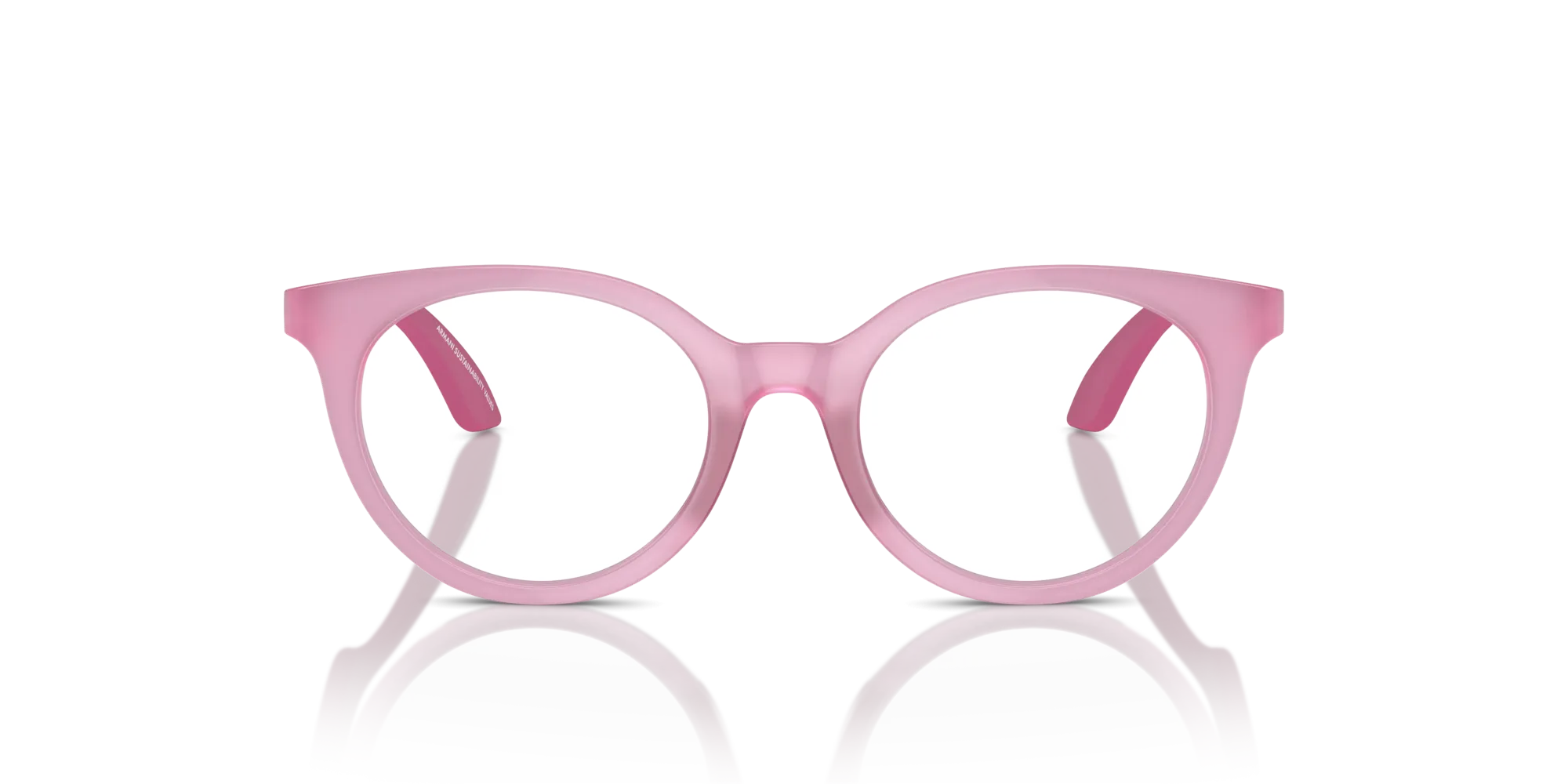 Emporio Armani EK3007 6133 Montature da vista Iniettato Rosa Pantos Normale - immagine 3