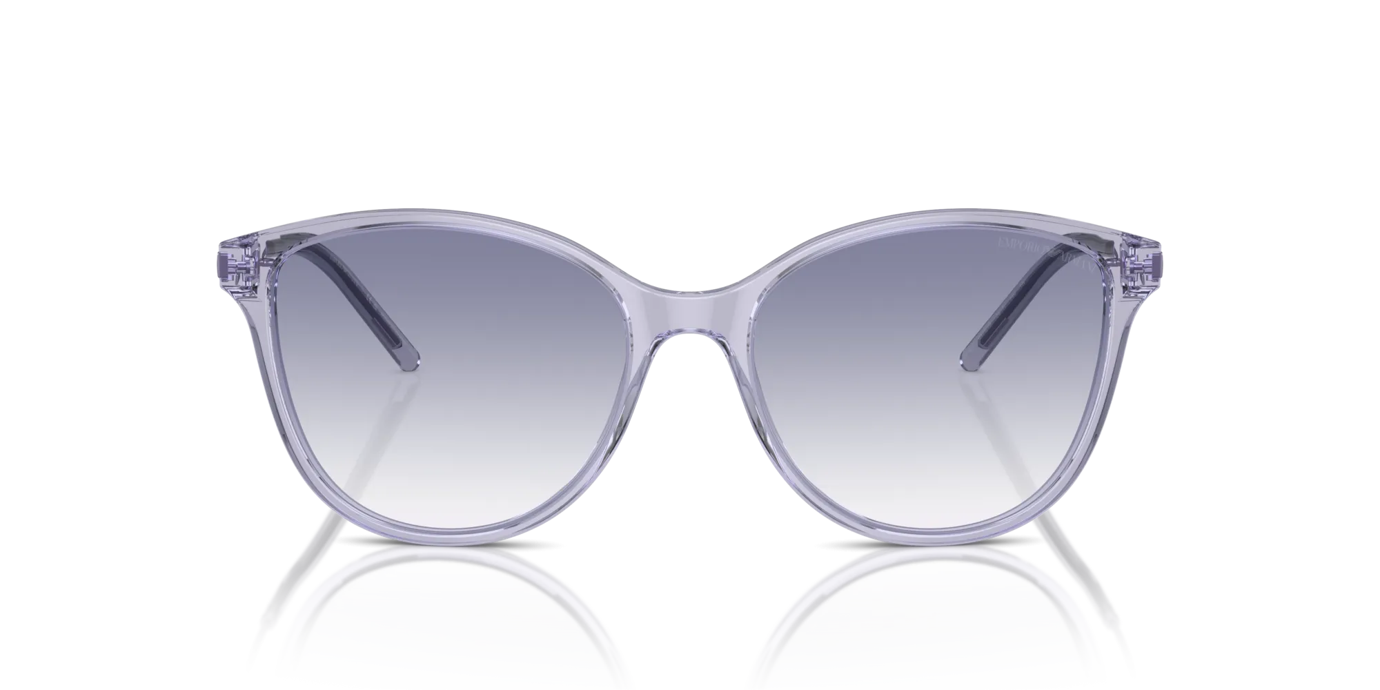 Emporio Armani EA4220 611179 Occhiali da sole Acetato Viola Blu Cat Eye Normale Sfumato - immagine 3