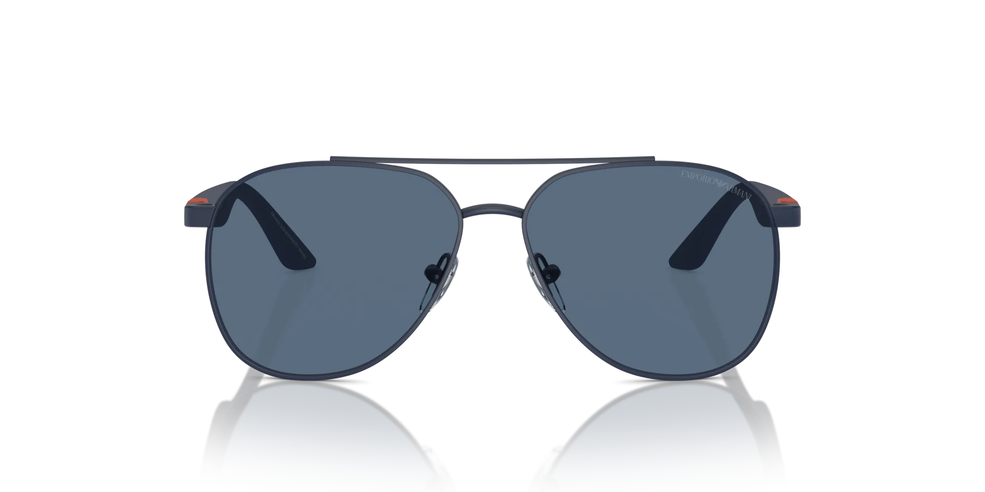 Emporio Armani EK2001 301880 Occhiali da sole bambino Metallo Blu Blu Pilot Normale - immagine 3
