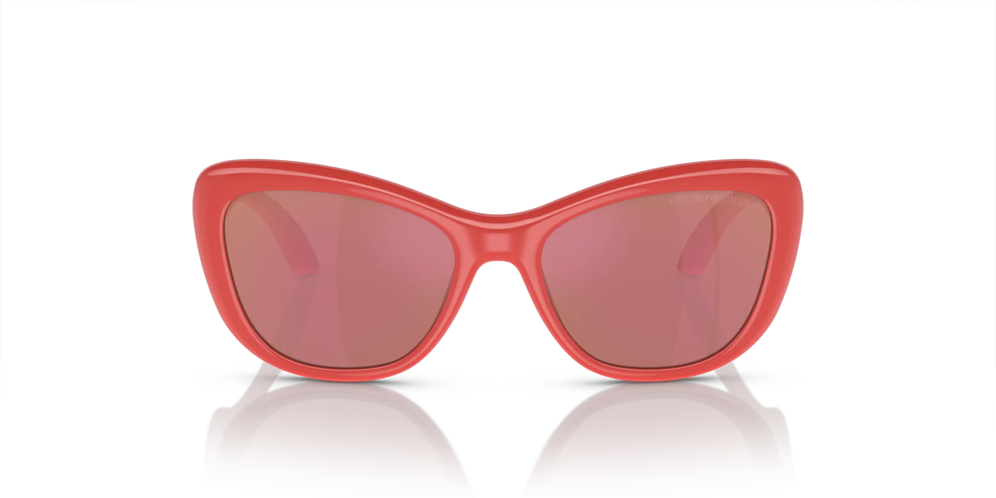 Emporio Armani EK4004 5624D0 Occhiali da sole bambino Iniettato Rosa Viola Farfalla Specchiate Specchiato - immagine 3