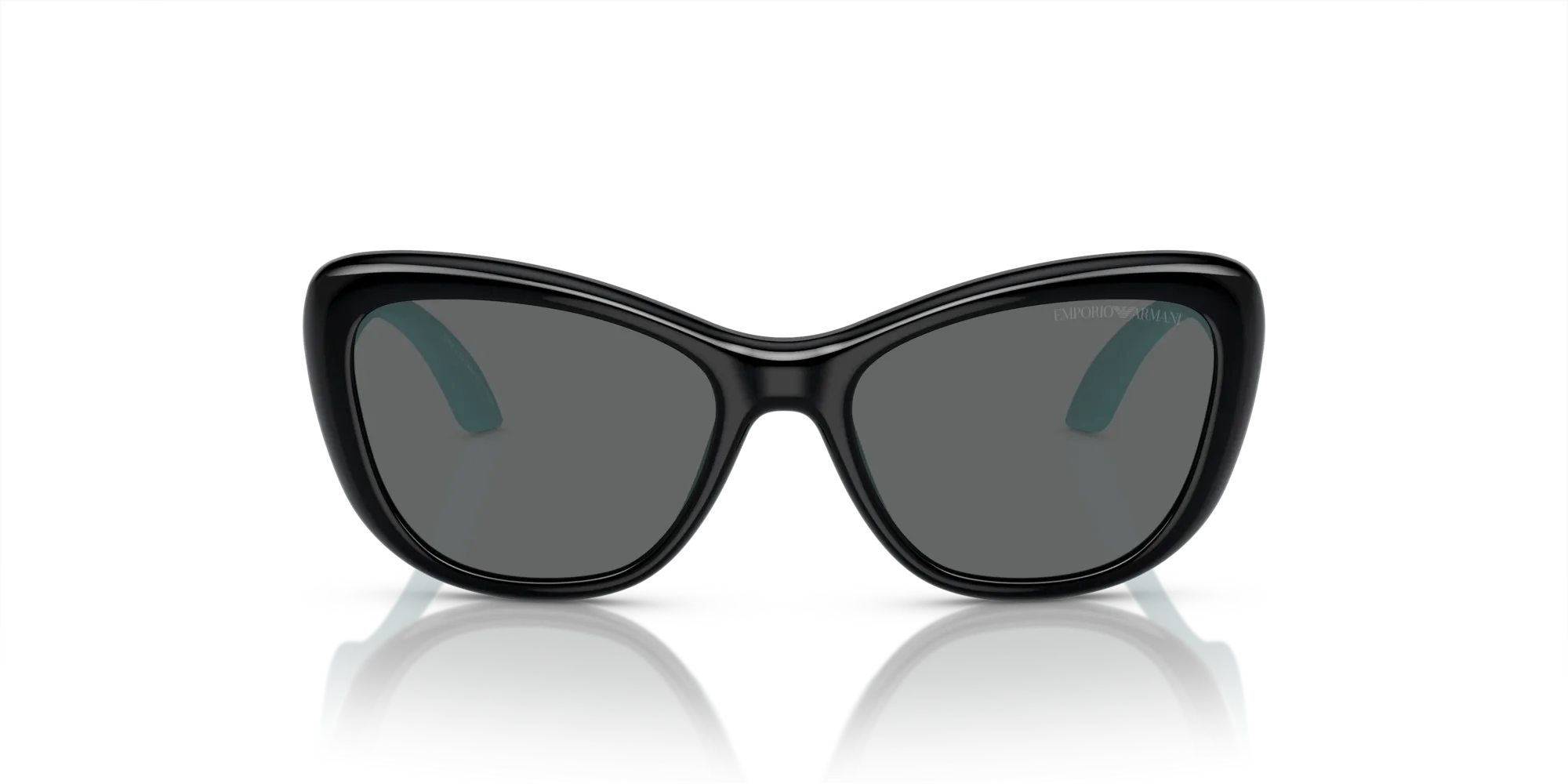 Emporio Armani EK4004 501787 Occhiali da sole Iniettato Nero Grigio Farfalla Normale - immagine 3