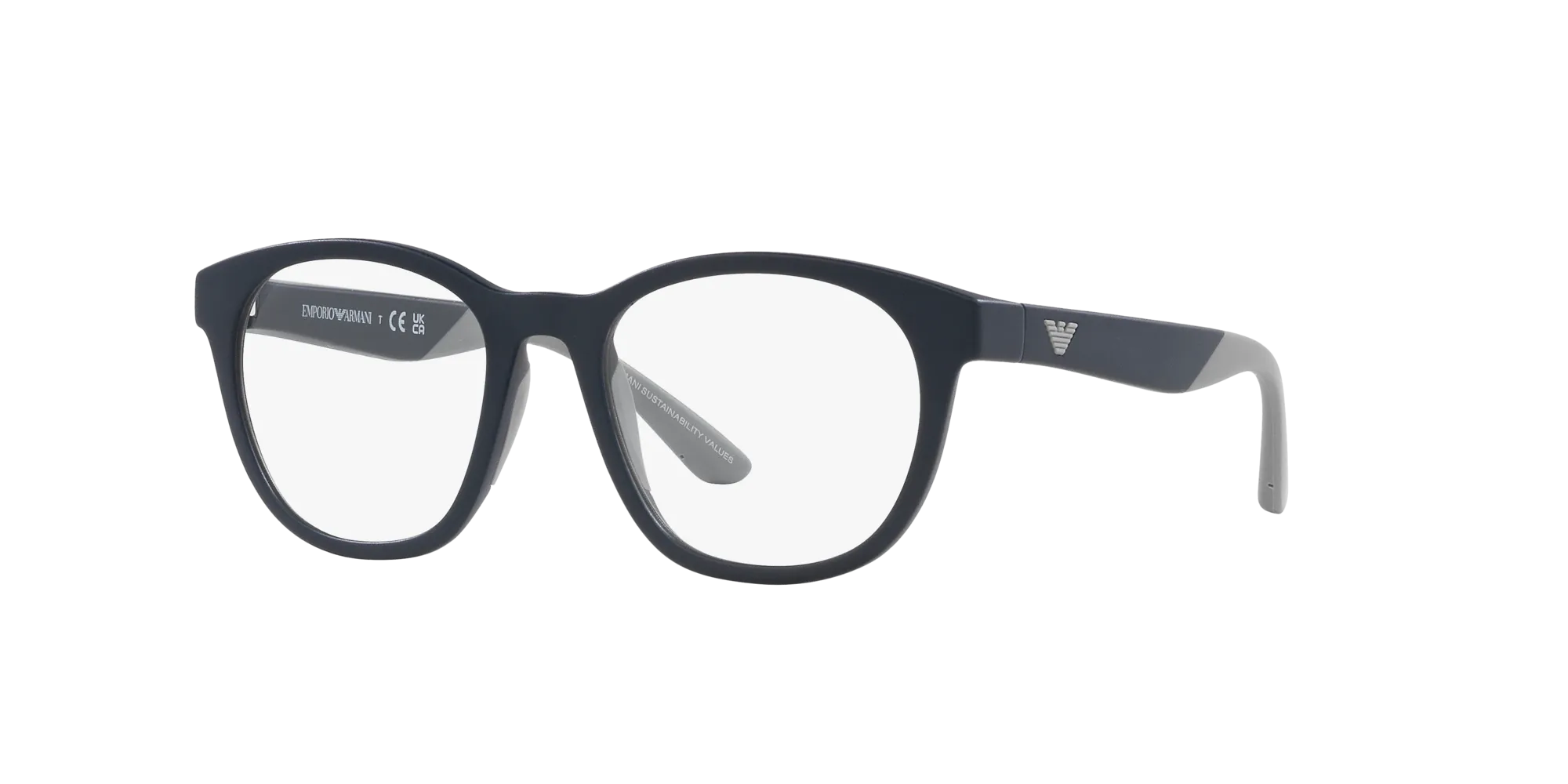 Emporio Armani EK4001 50881W Occhiali da sole bambino Iniettato Blu Trasparente Pantos Normale - immagine 3