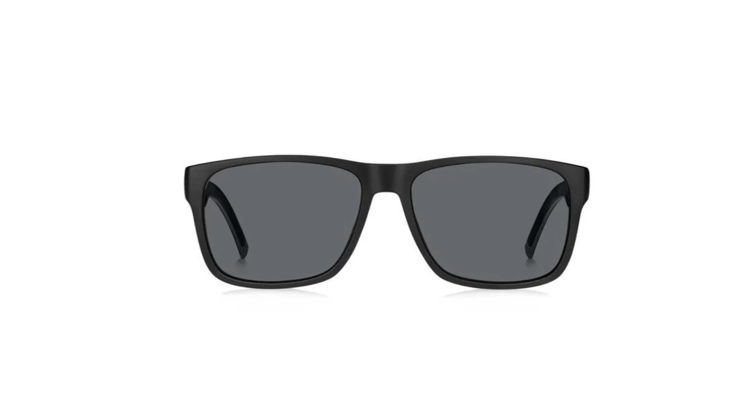 Tommy Hilfiger TH 1718/S 08A/IR Occhiali da sole Plastica Nero Grigio Squadrata - immagine 2