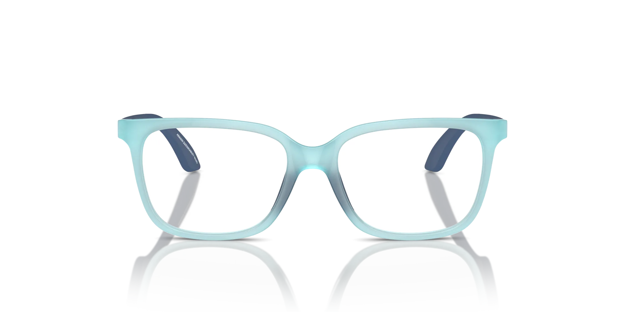 Emporio Armani EK3006 6137 Montature da vista bambino Iniettato Blu Pillow Normale - immagine 3
