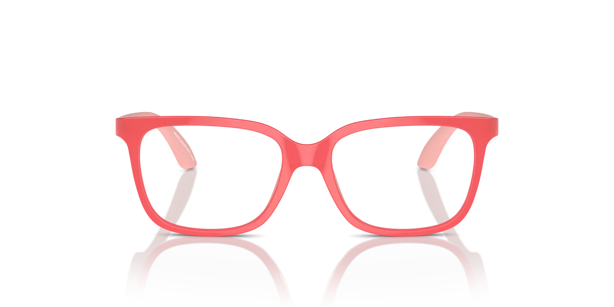 Emporio Armani EK3006 6135 Montature da vista bambino Iniettato Rosso Pillow Normale - immagine 3