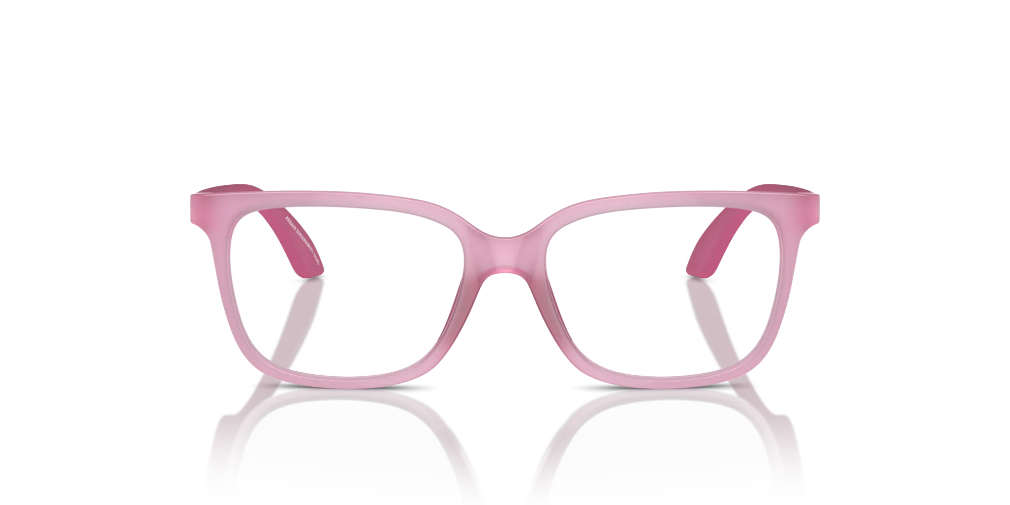 Emporio Armani EK3006 6133 Montature da vista Iniettato Rosa Pillow Normale - immagine 3