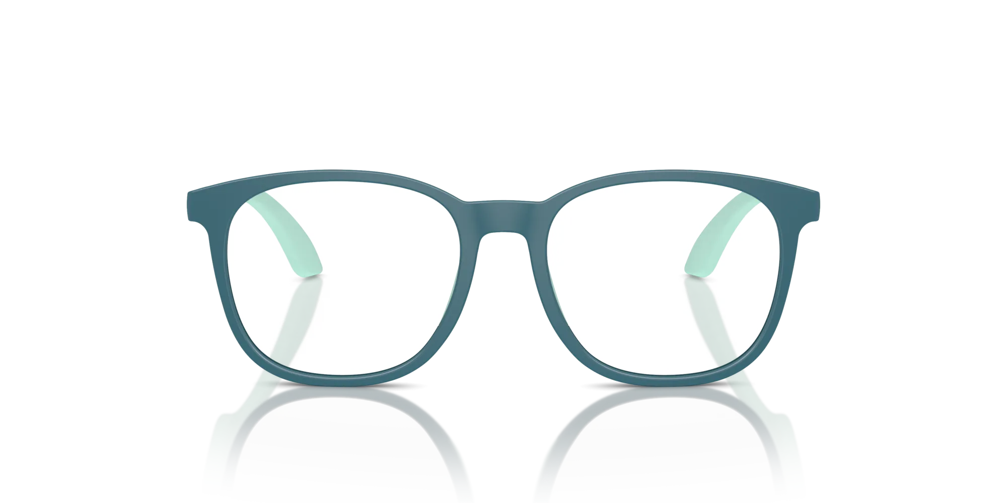 Emporio Armani EK3004 6123 Montature da vista Iniettato Verde Trasparente Pantos Normale - immagine 3