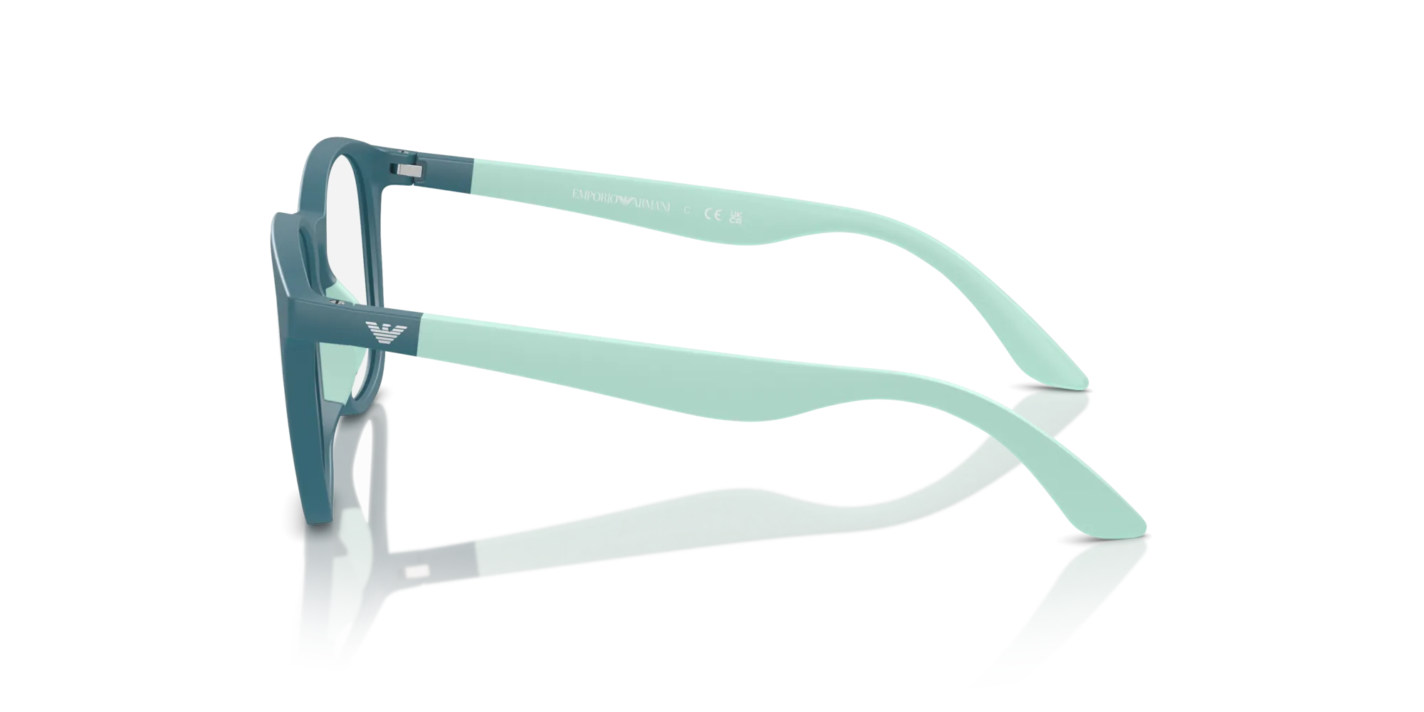 Emporio Armani EK3004 6123 Montature da vista Iniettato Verde Pantos Normale - immagine 4