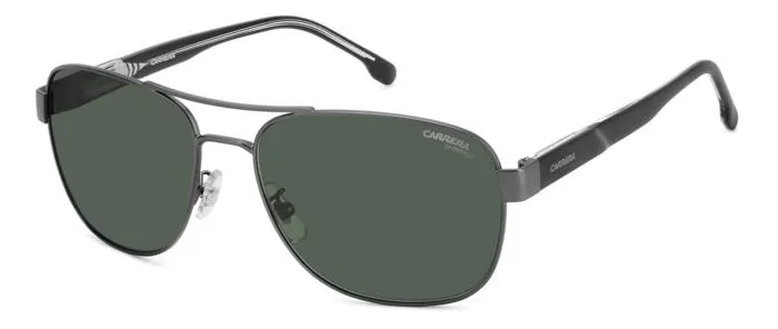 Carrera C FLEX 02/G/S R80/QT Occhiali da sole Metallo Rutenio scuro Verde Squadrata Normale - immagine 1