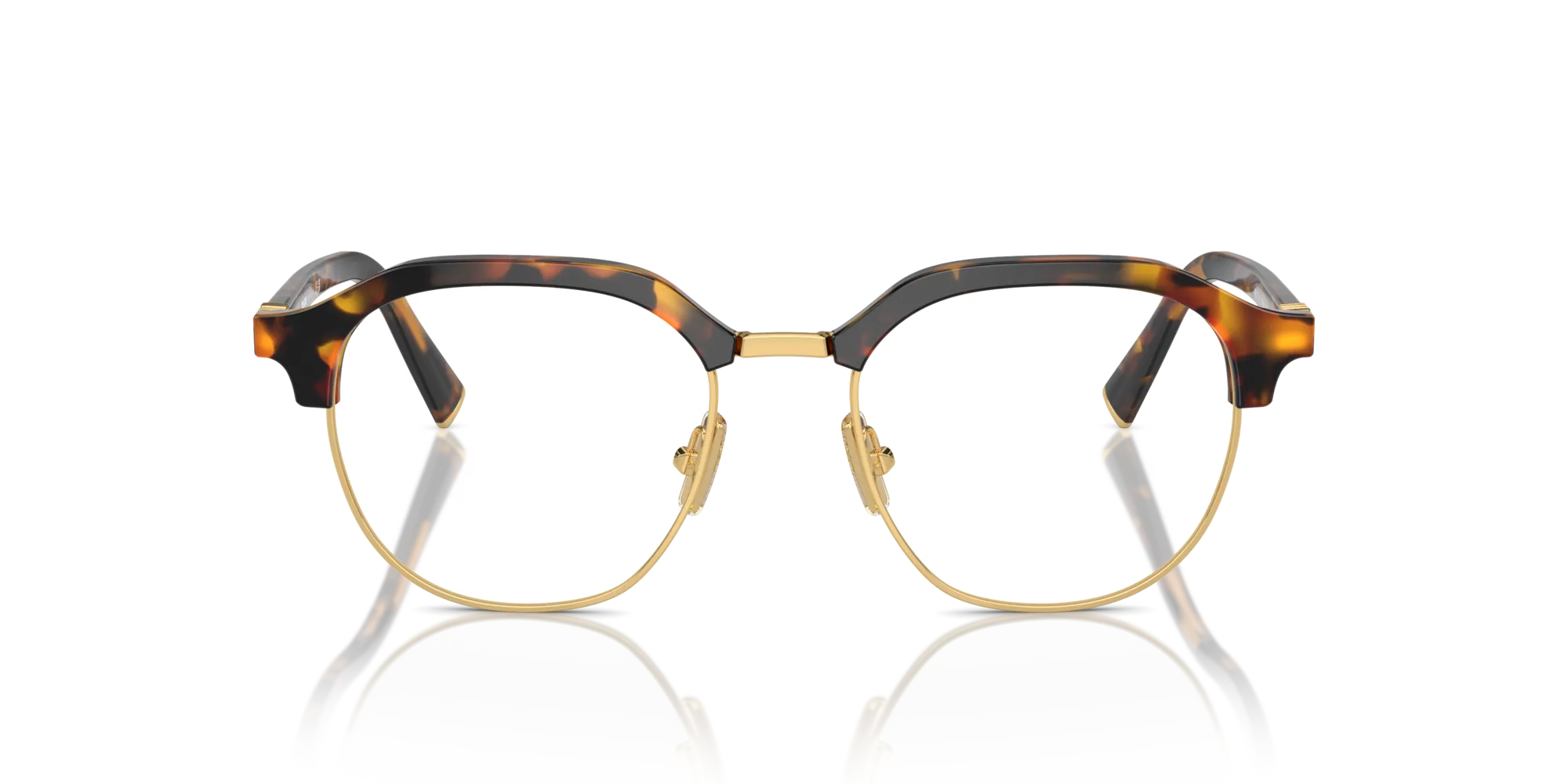 Miu Miu MU 10XV VAU1O1 Montature da vista Acetato Tartaruga Pantos Normale - immagine 3
