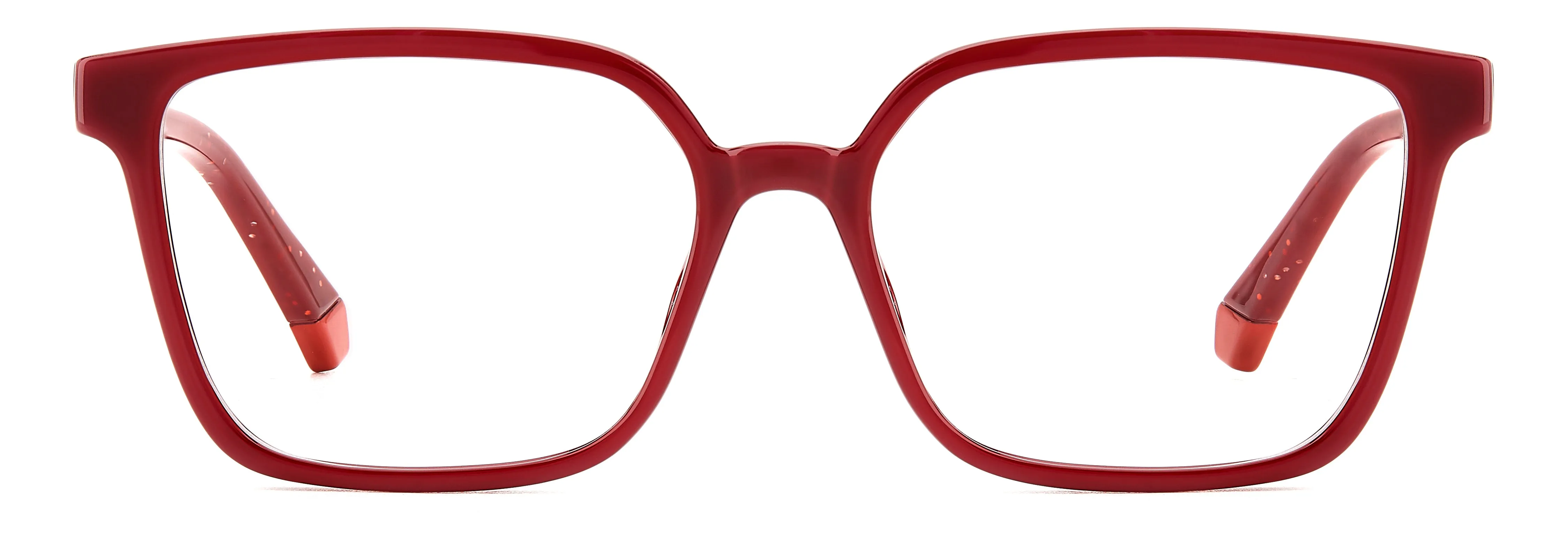 Polaroid PLD D836 C9A Montature da vista bambino Bio Poliammide Rosso Squadrata - immagine 2