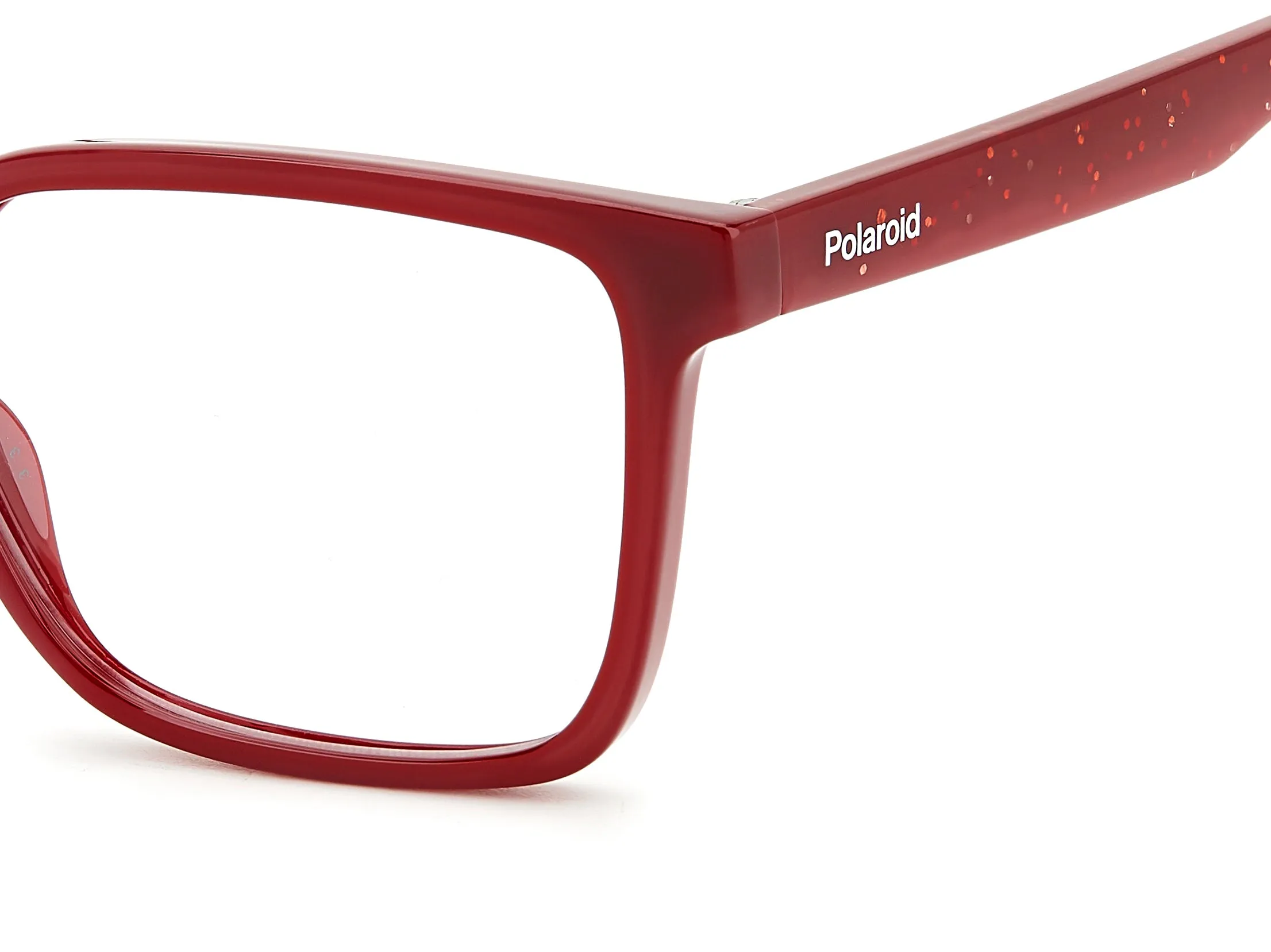 Polaroid PLD D836 C9A Montature da vista bambino Bio Poliammide Rosso Squadrata - immagine 4
