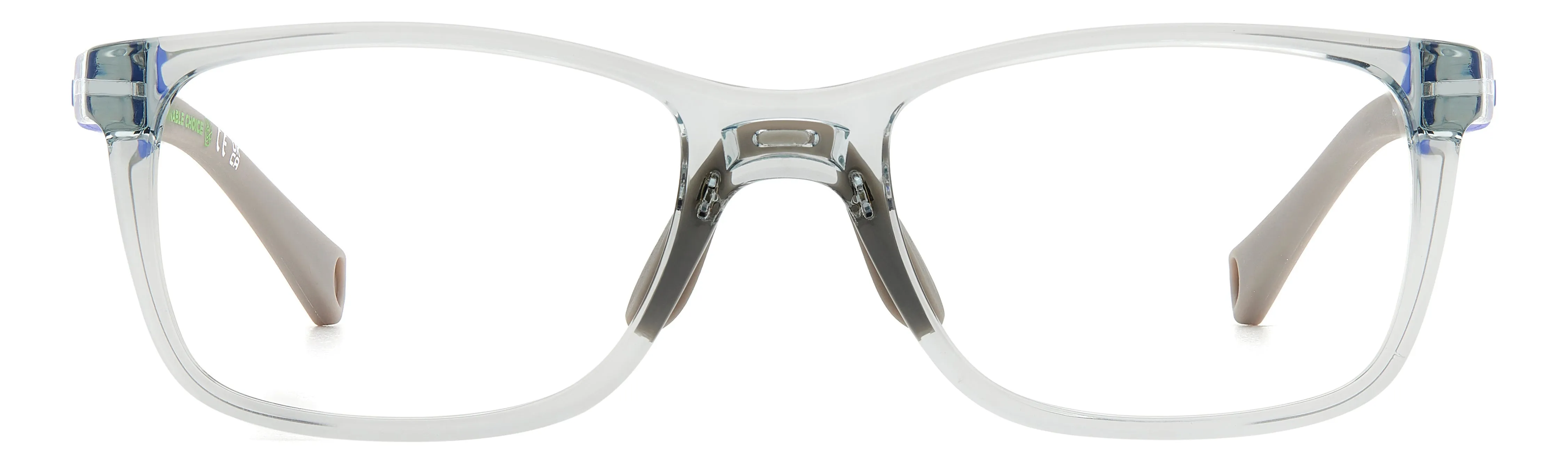 Polaroid PLD D835 KB7 Montature da vista bambino Plastica Grigio Squadrata - immagine 2