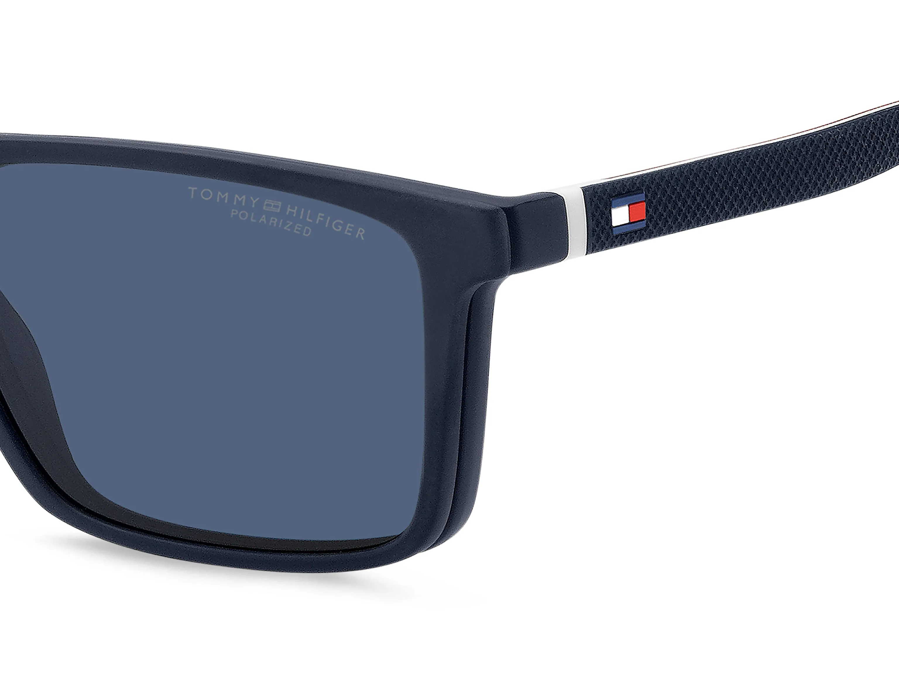 Tommy Hilfiger TH 2086/CS FLL/C3 Occhiali da sole Iniettato Blu Blu Squadrata Polarizzata - immagine 3