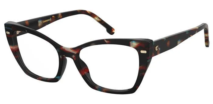 Carrera CARRERA 3036 X8Q Montature da vista Acetato Marrone Cat Eye - immagine 1