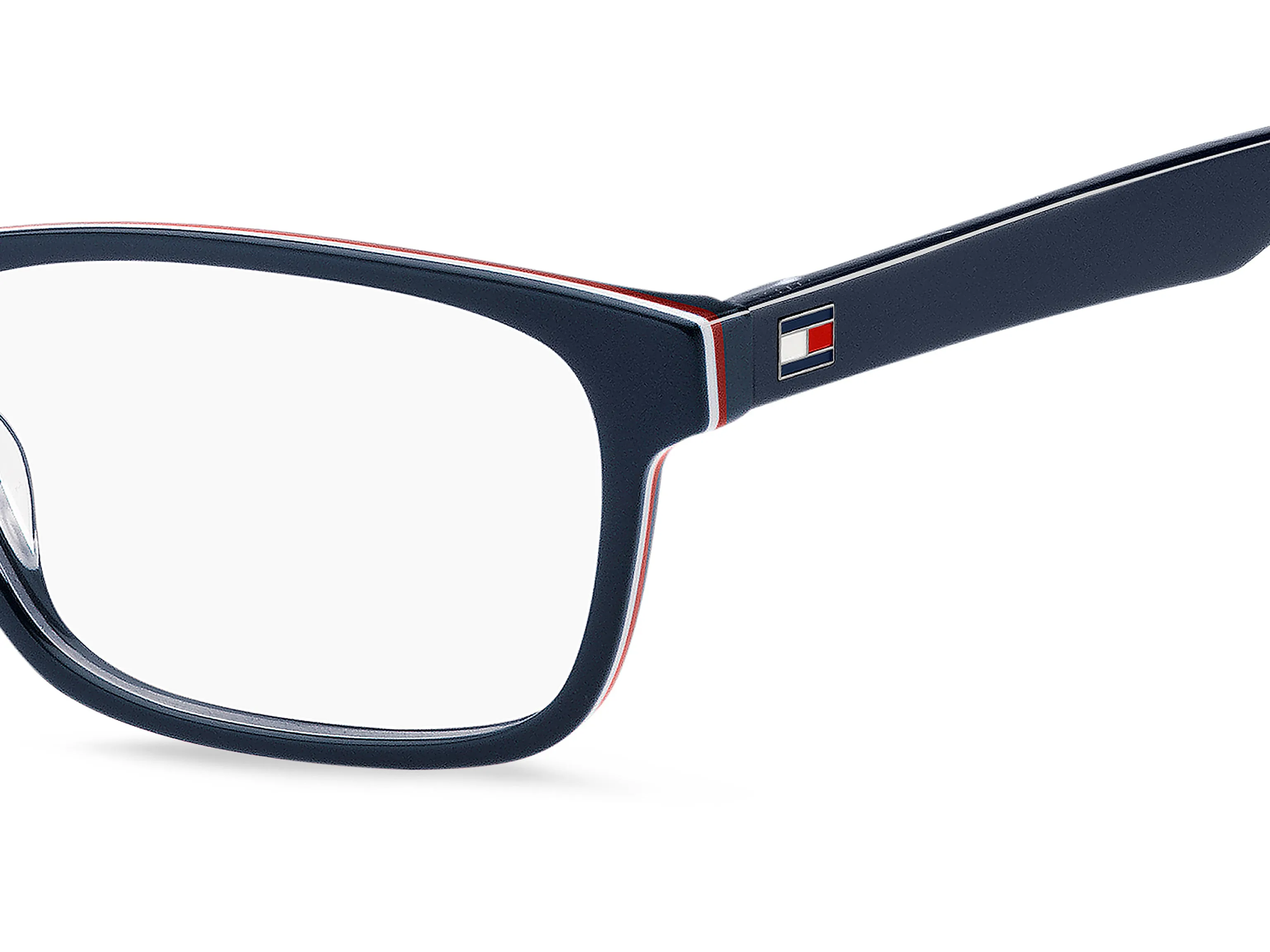 Tommy Hilfiger TH 2076 PJP Montature da vista Bio-acetato Blu Squadrata - immagine 3