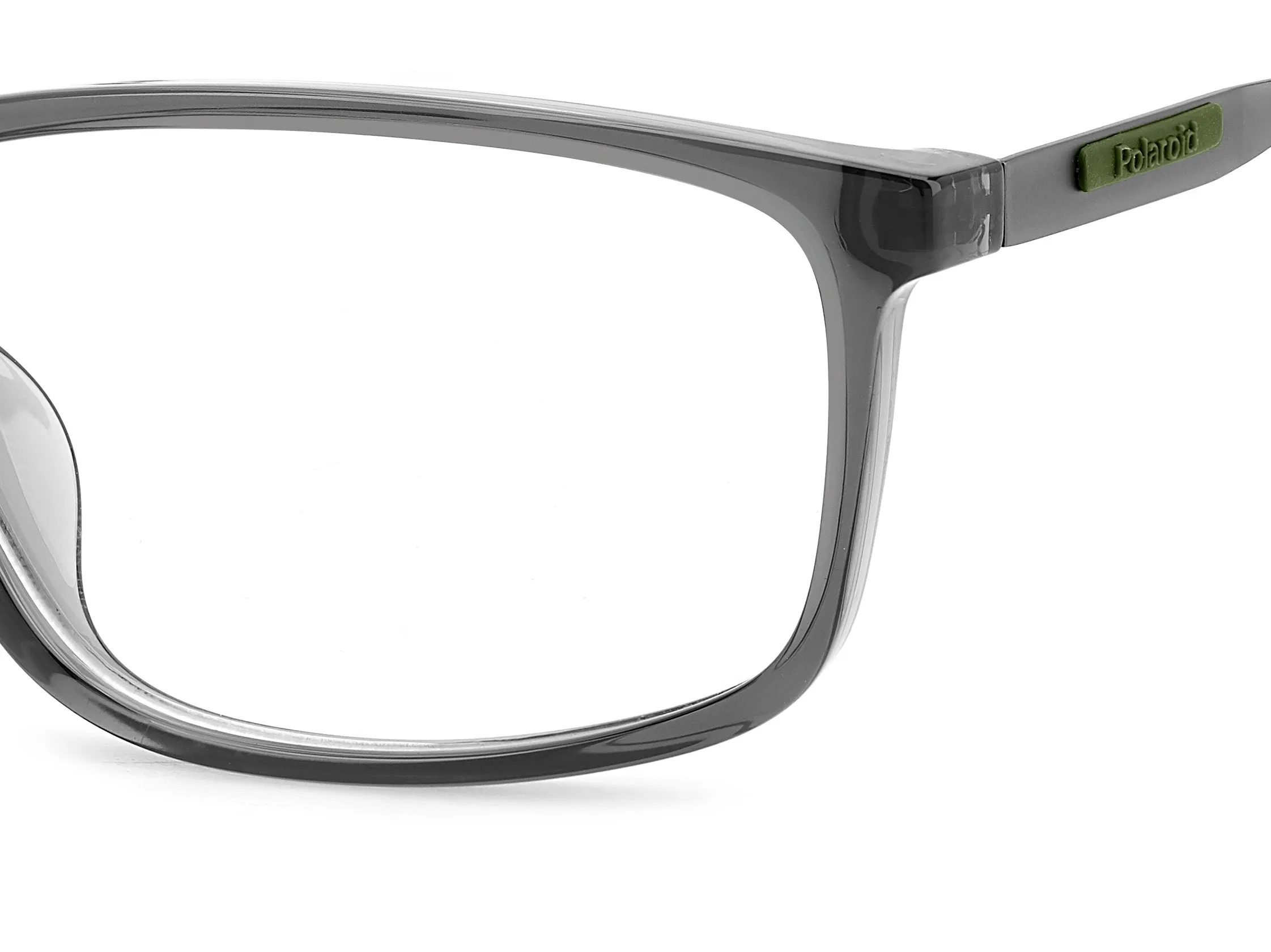 Polaroid PLD D535/G KB7 Montature da vista Bio Poliammide Grigio Squadrata - immagine 4