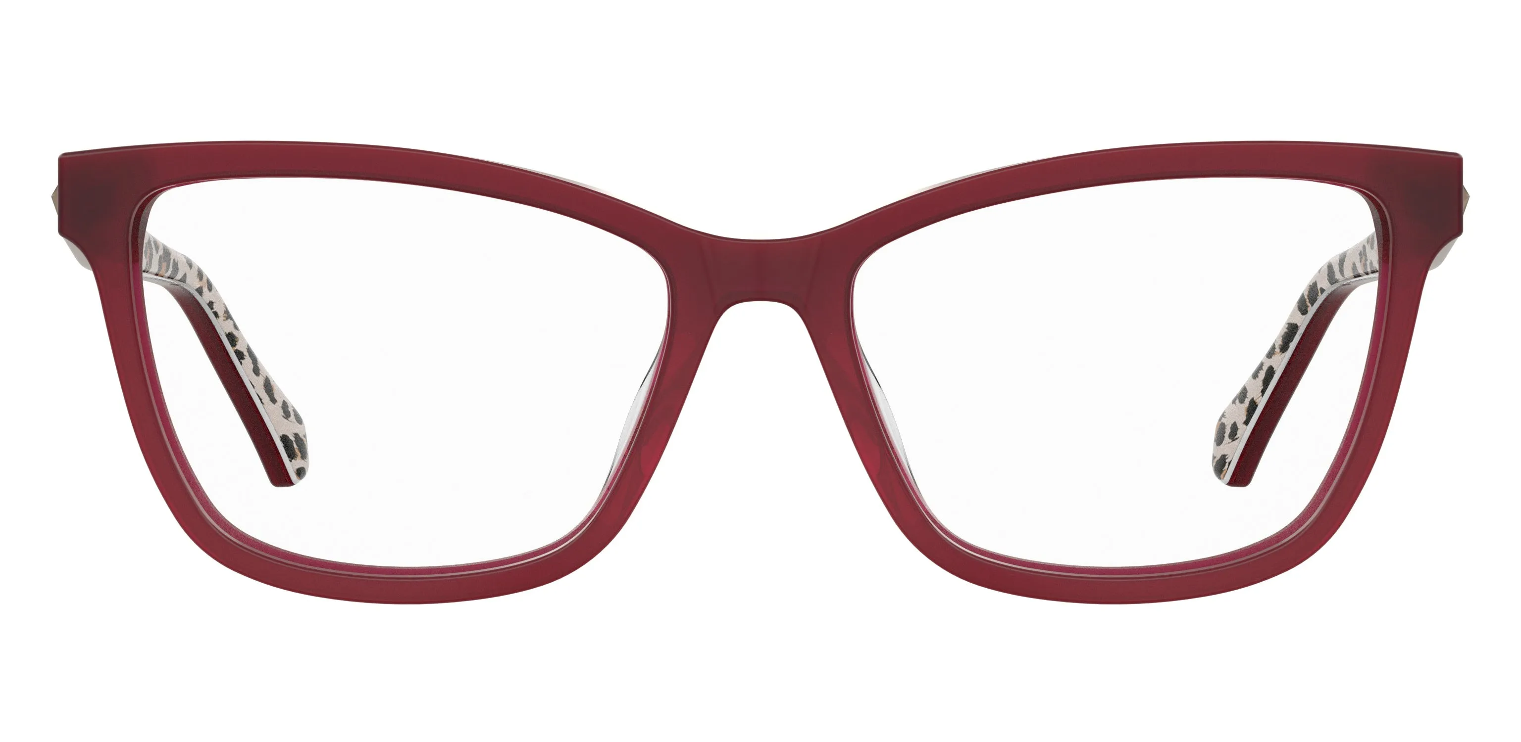 Moschino MOL632 WGX Montature da vista Acetato Rosso Cat Eye - immagine 2