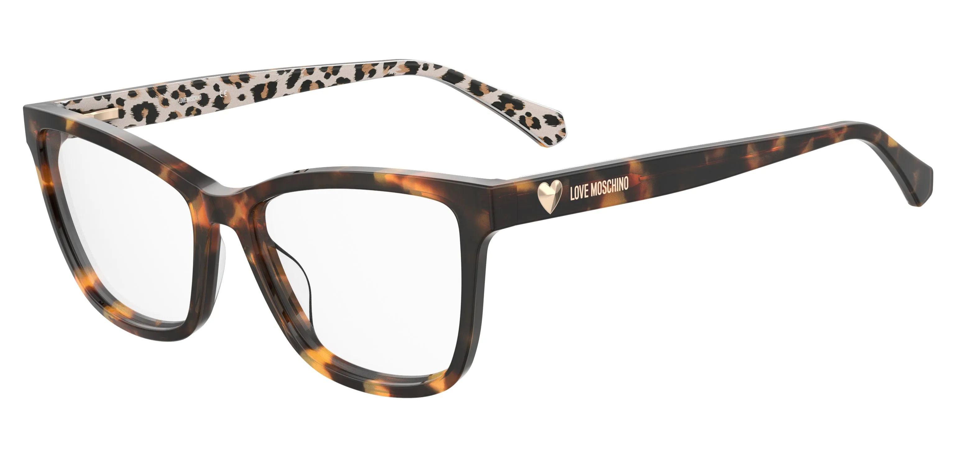 Moschino MOL632 H7P Montature da vista Acetato Havana Cat Eye - immagine 1