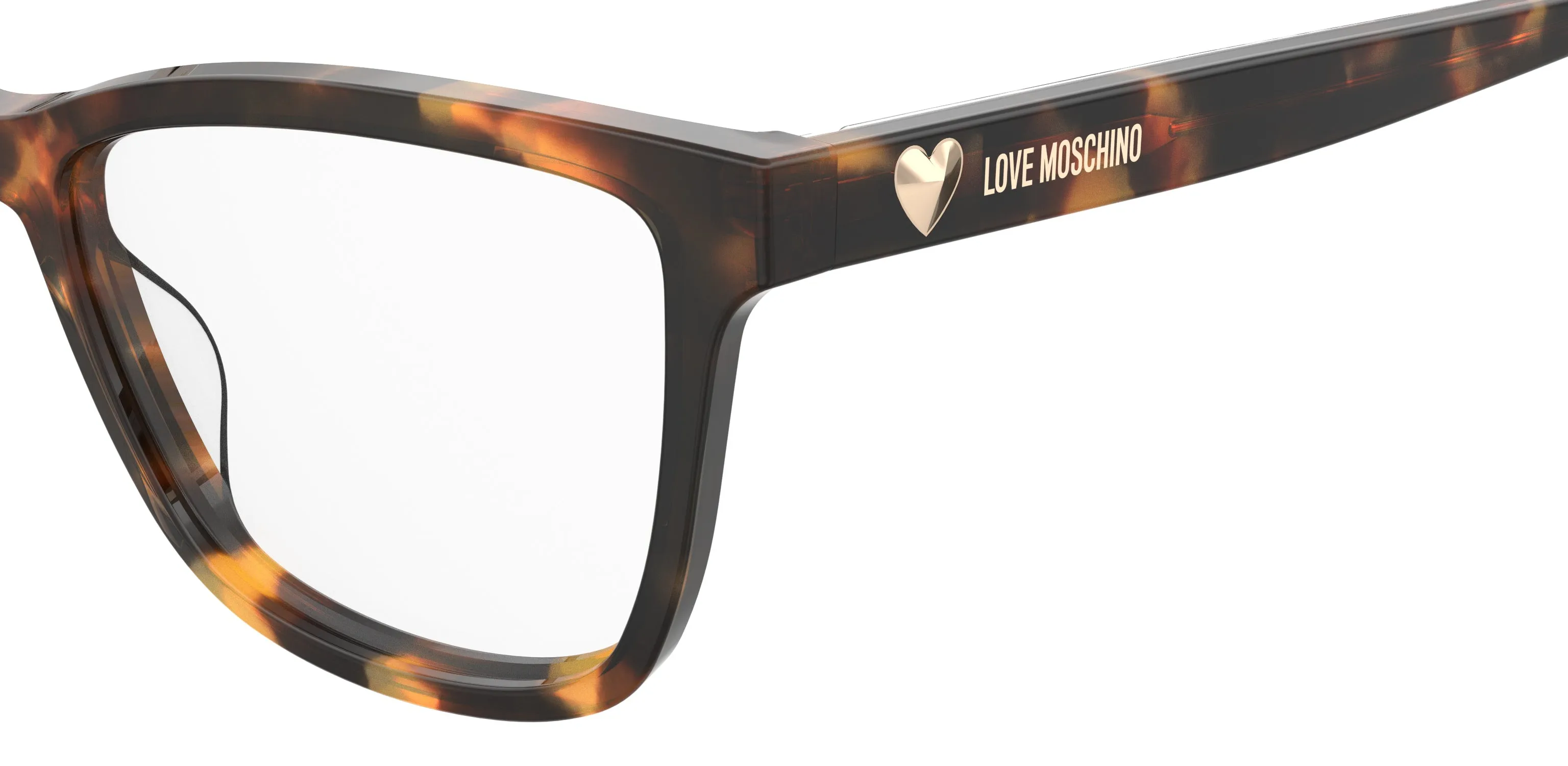 Moschino MOL632 H7P Montature da vista Acetato Havana Cat Eye - immagine 3