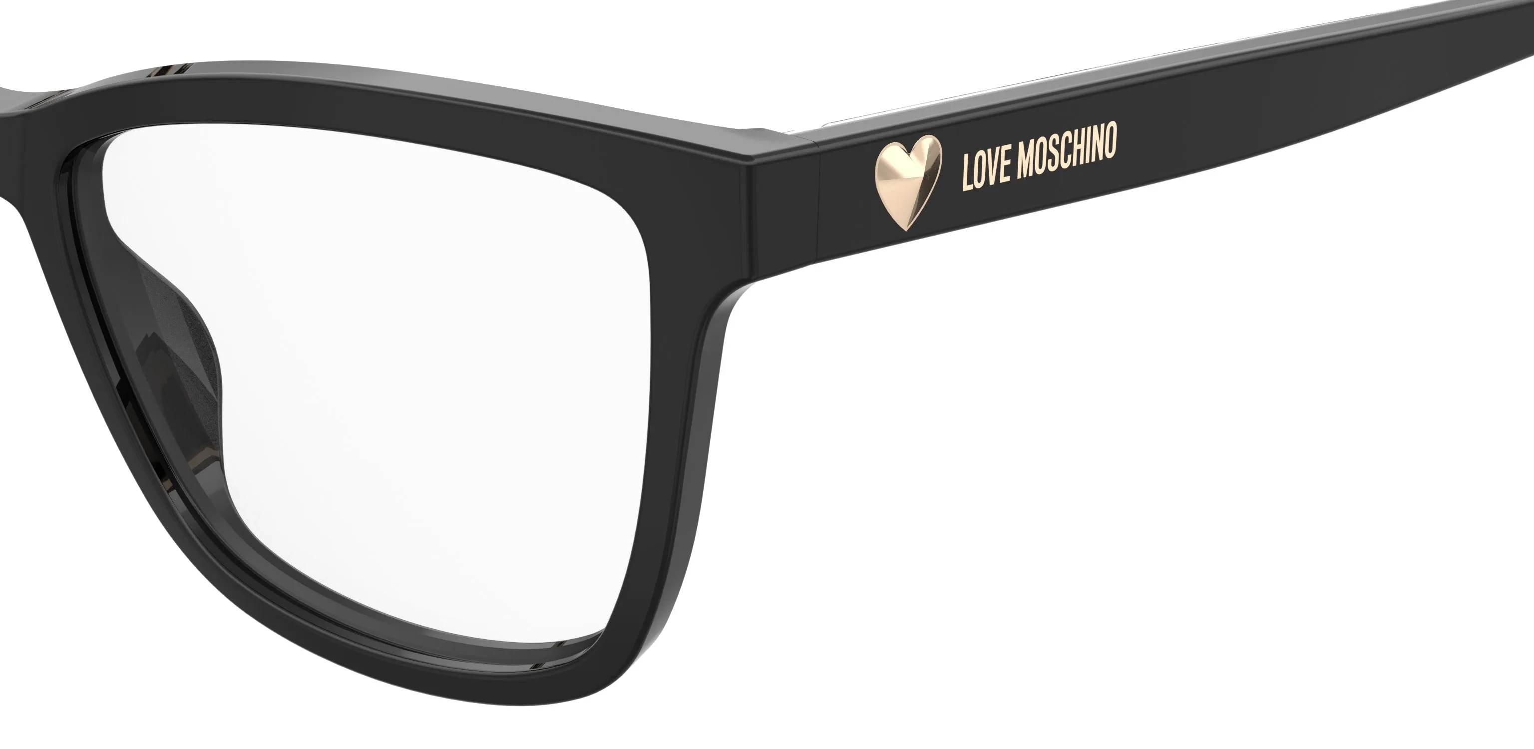 Moschino MOL632 7RM Montature da vista Acetato Nero Cat Eye - immagine 3