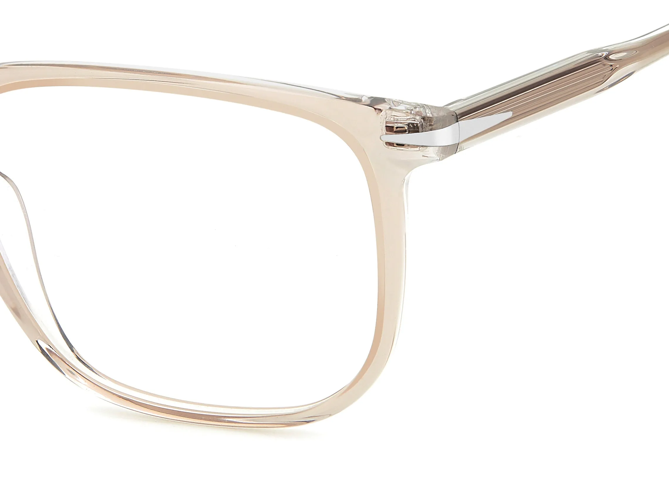 DAVID BECKHAM DB 1141 SD9 Montature da vista Acetato Beige Squadrata - immagine 3