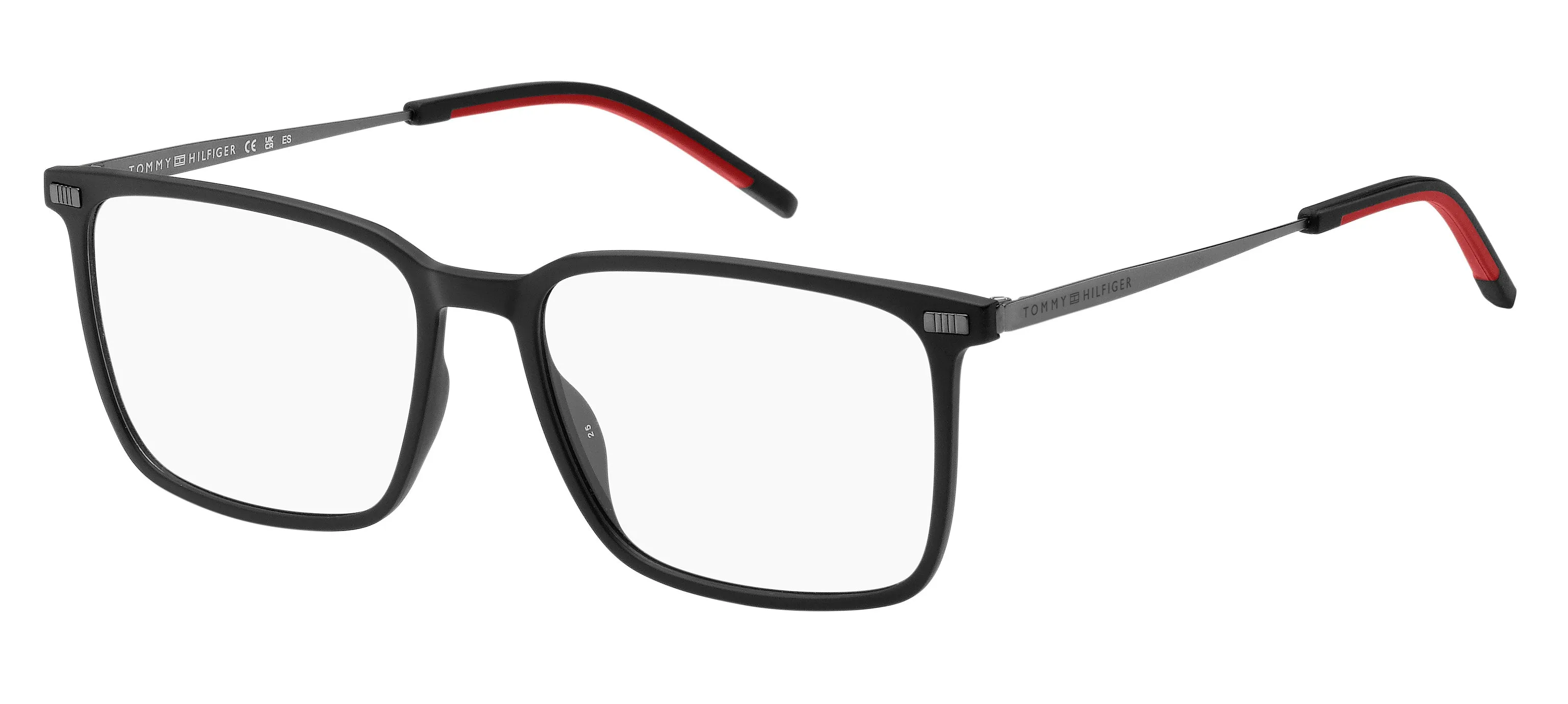 Tommy Hilfiger TH 2019 003 Montature da vista Bio Poliammide Nero-opaco Squadrata - immagine 1
