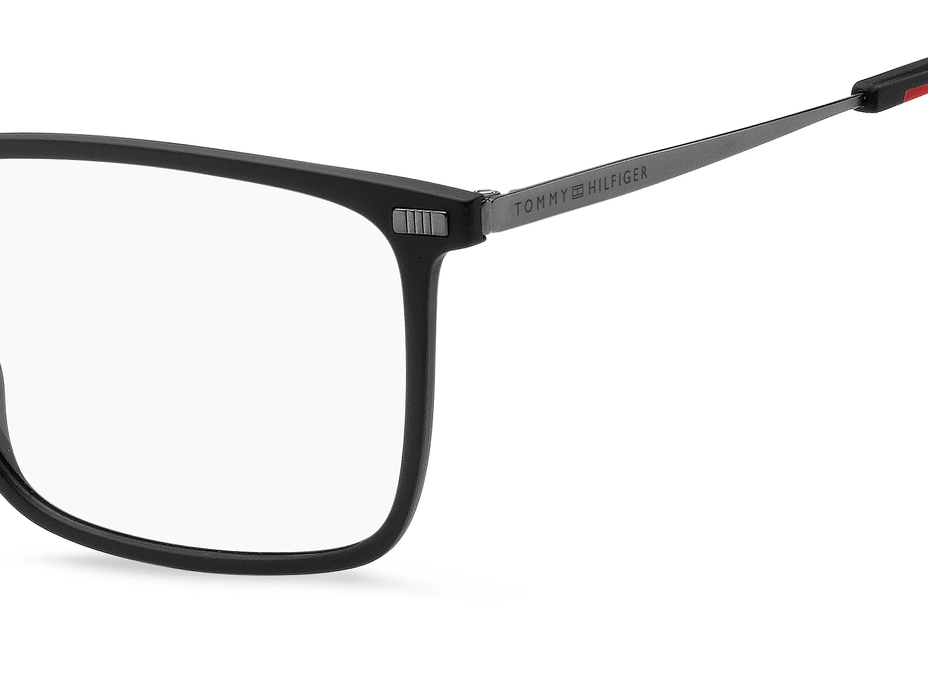 Tommy Hilfiger TH 2019 003 Montature da vista Bio Poliammide Nero-opaco Squadrata - immagine 3